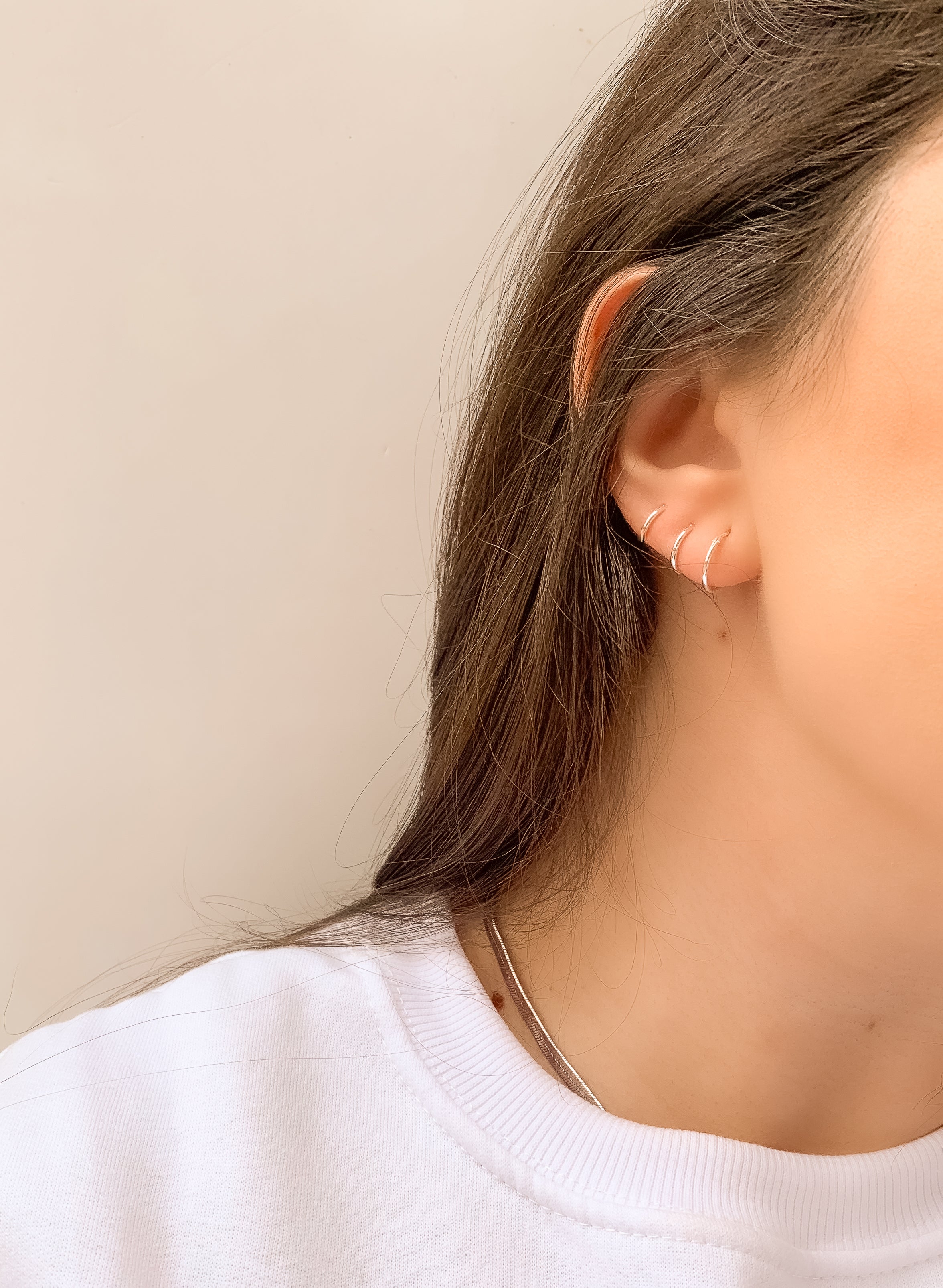 Argolinha Básica - Prata 925