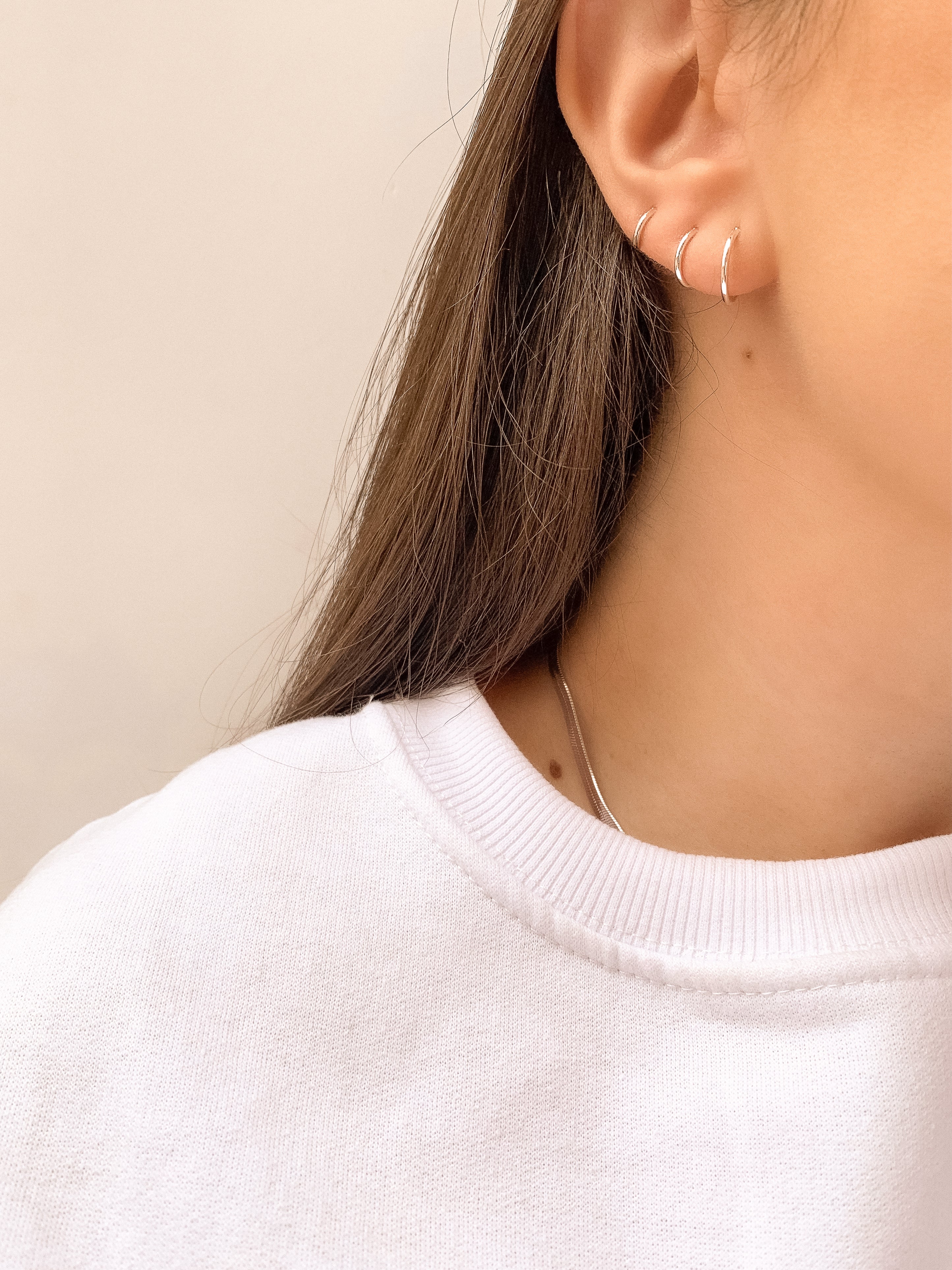 Argolinha Básica - Prata 925