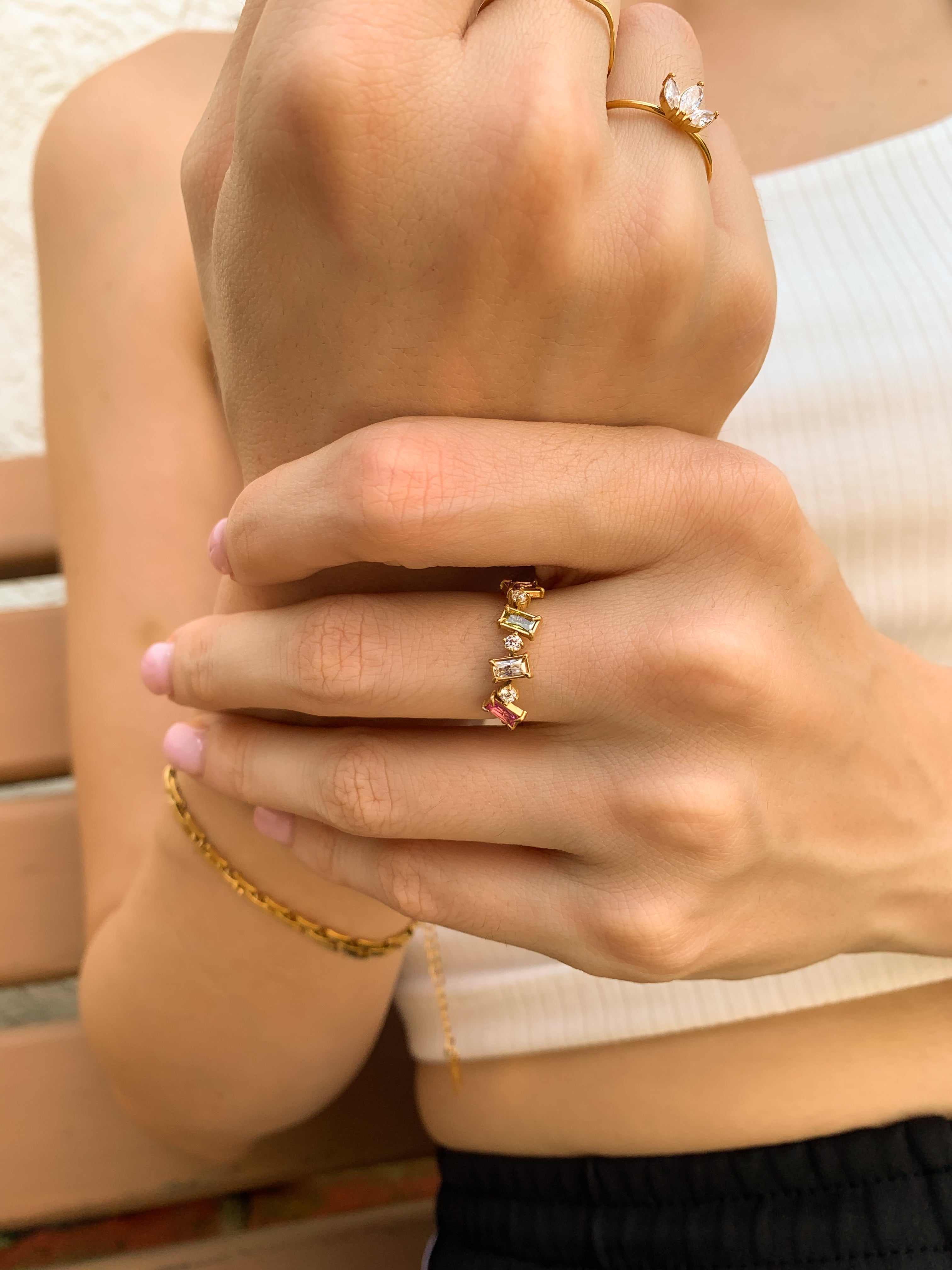 Anel Colors - Dourado