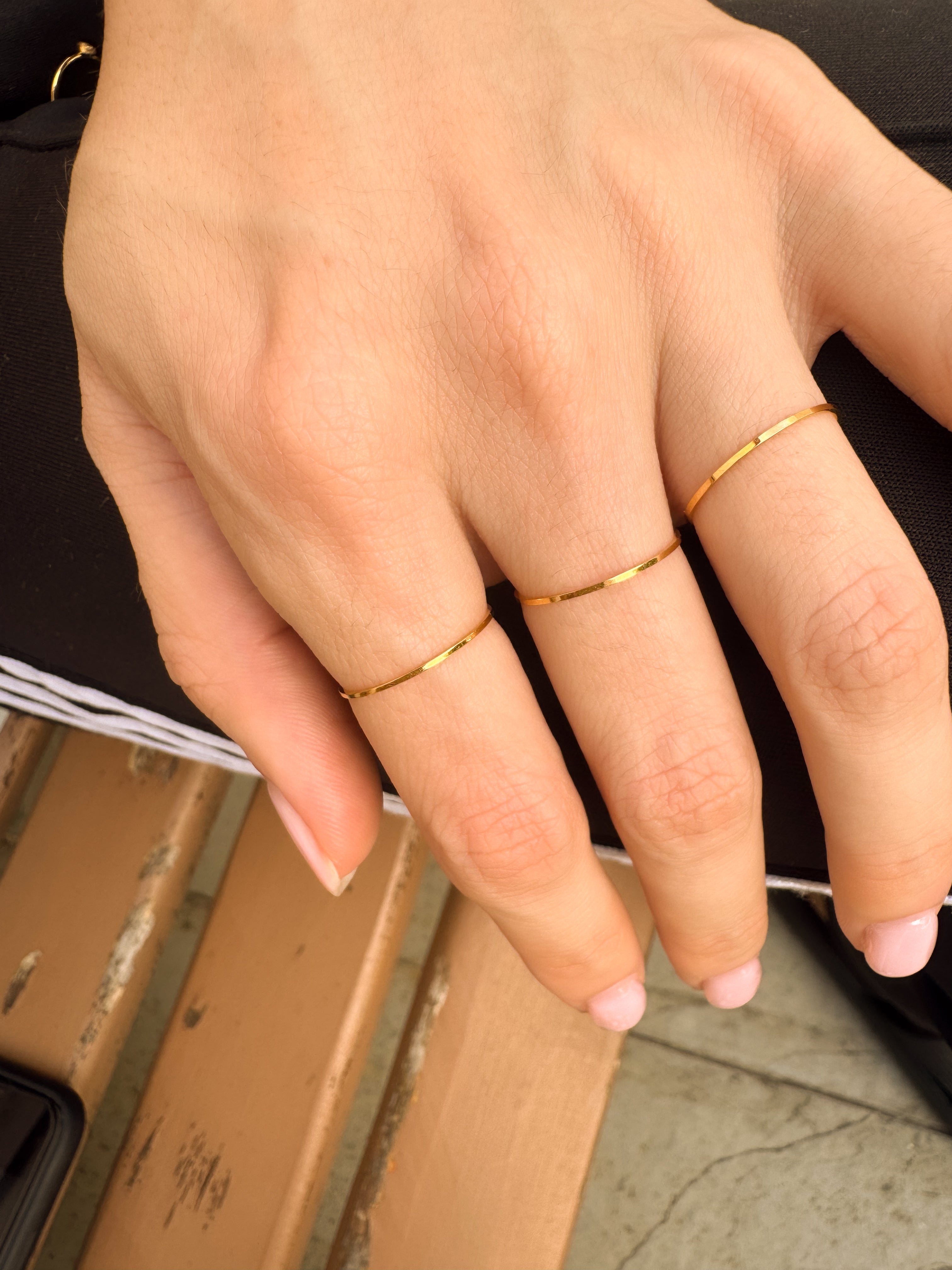 Aliancinha Super Fina - Dourada