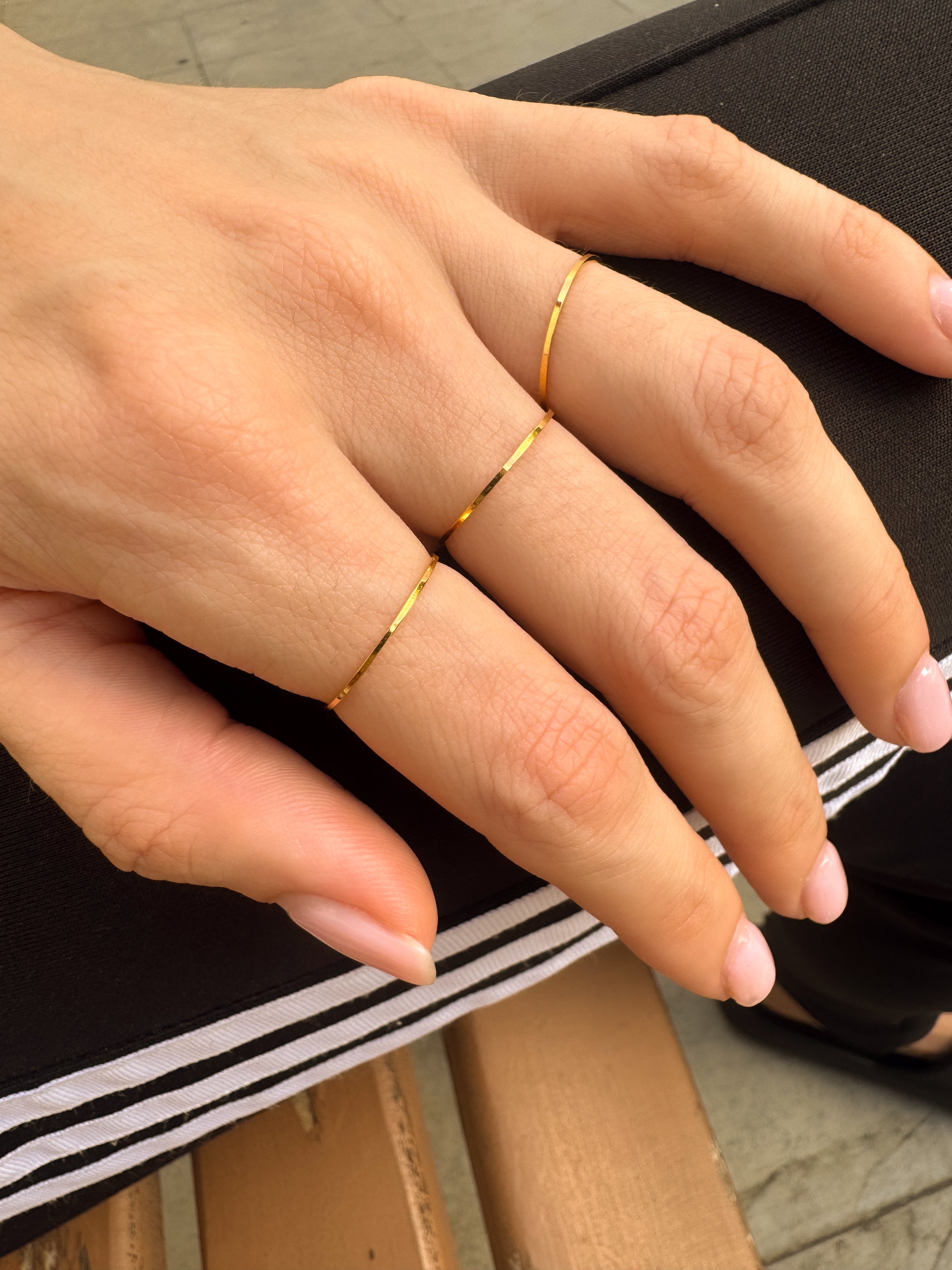 Aliancinha Super Fina - Dourada