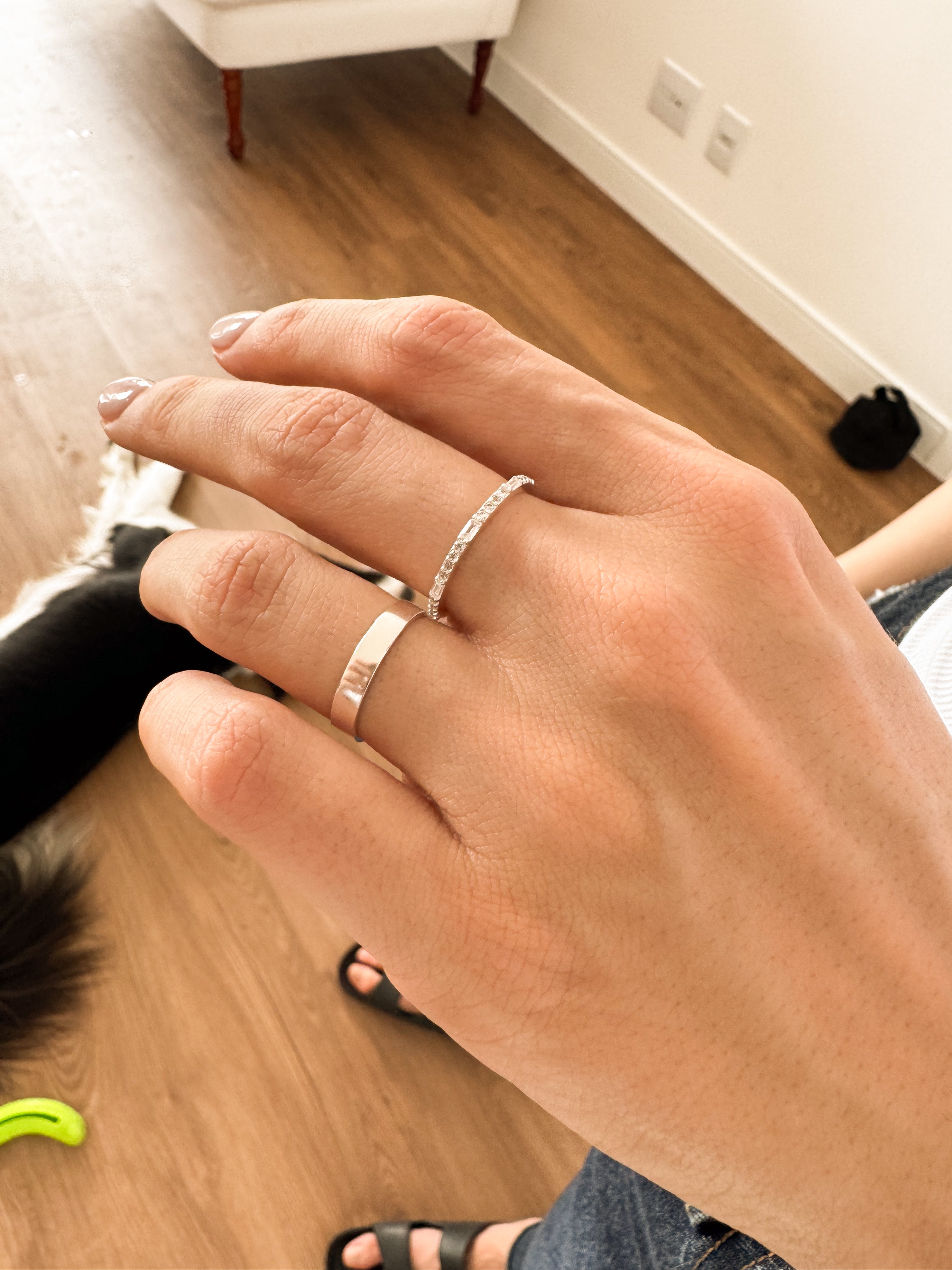 Aliança Básica - Prata 925