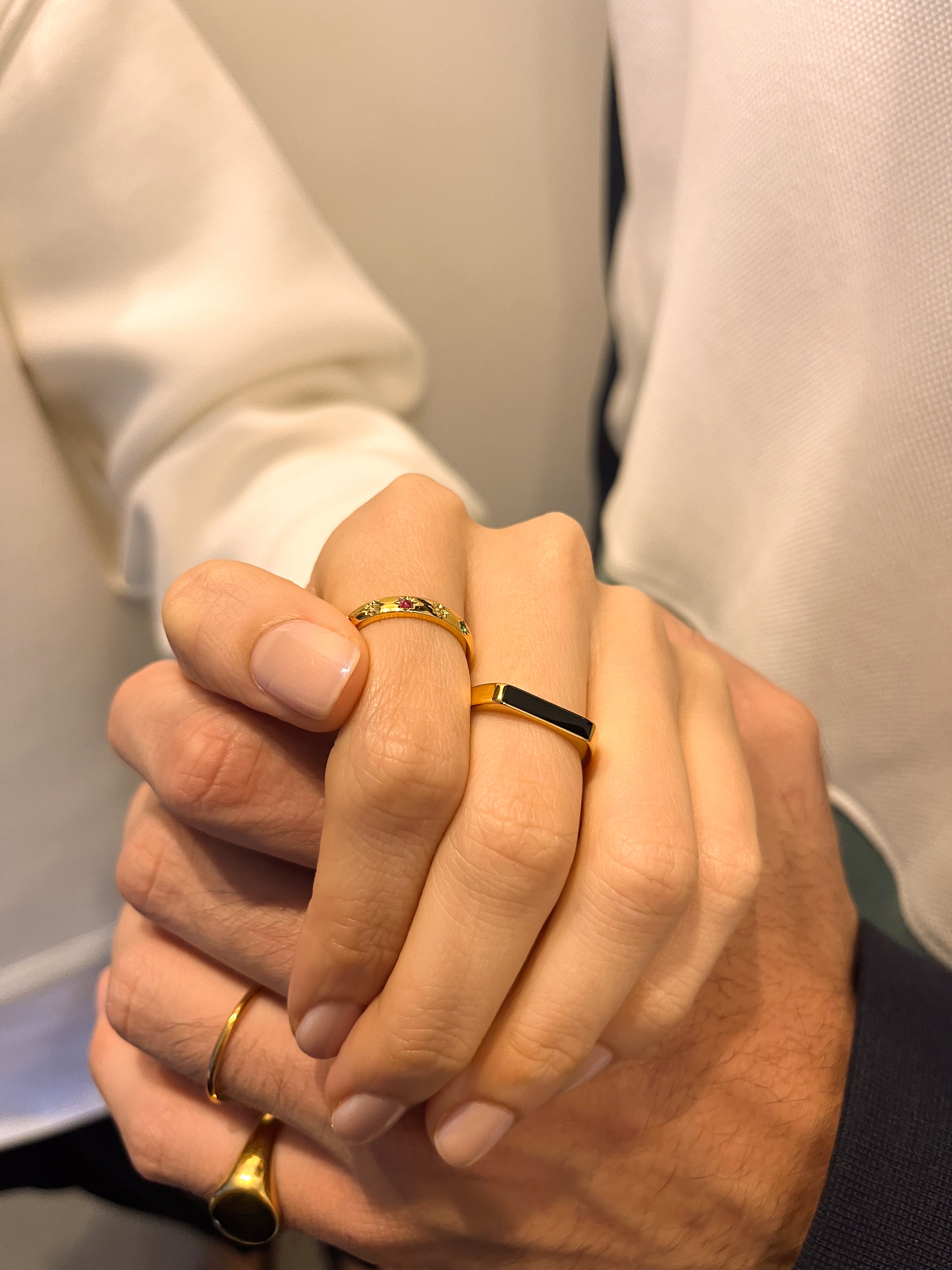 Anel Crown - Dourado