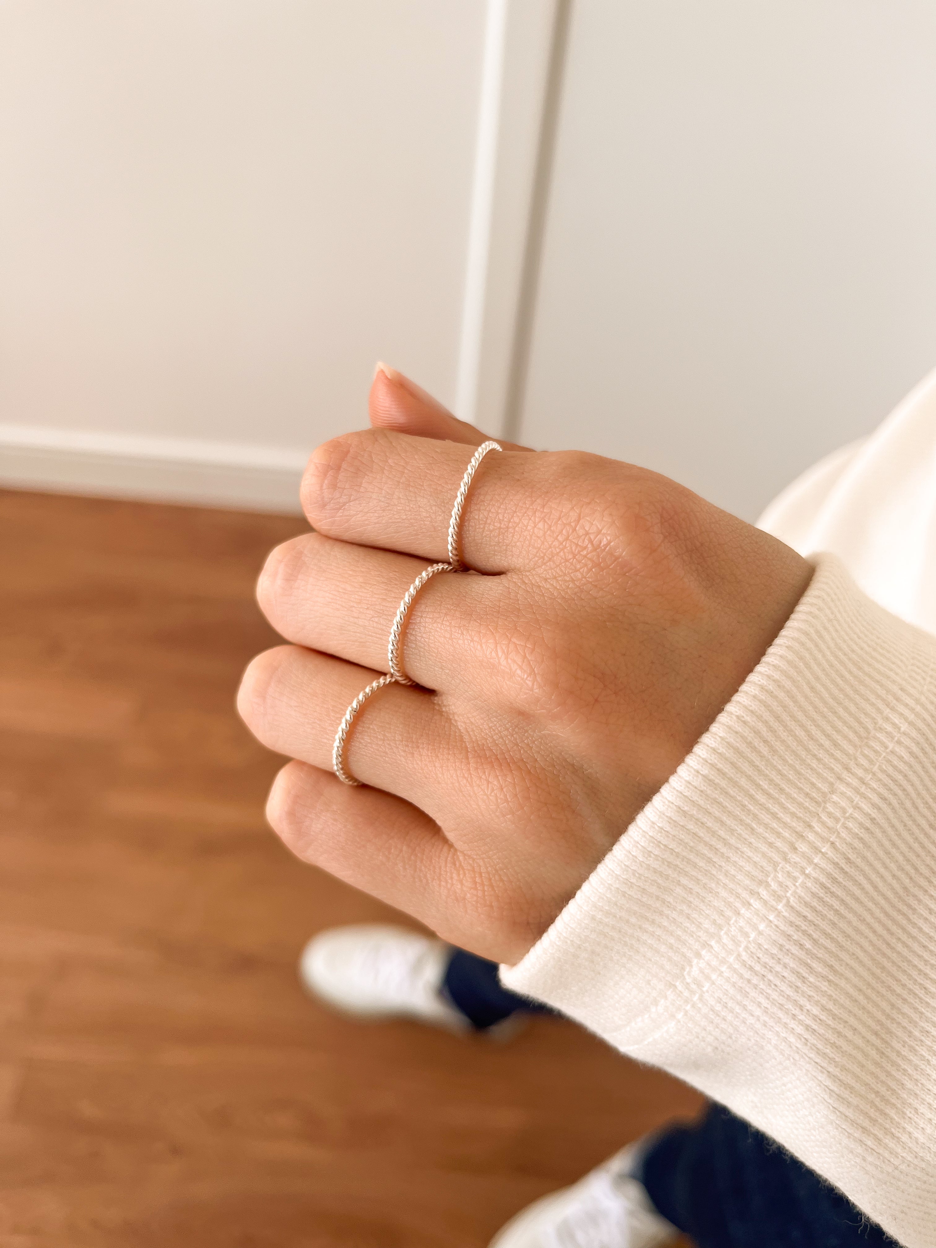 Aliancinha Torcida - Prata 925