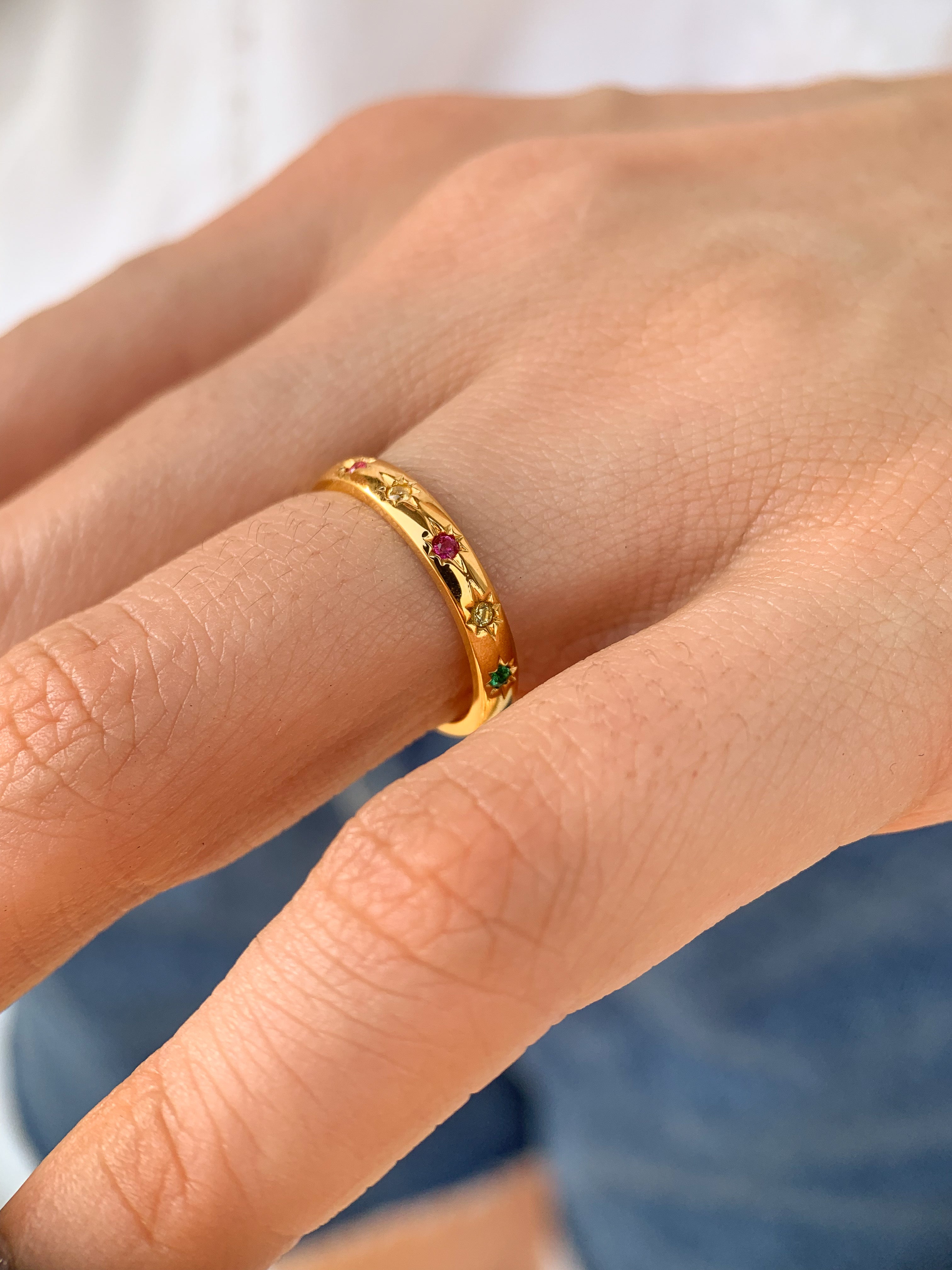 Anel Crown - Dourado