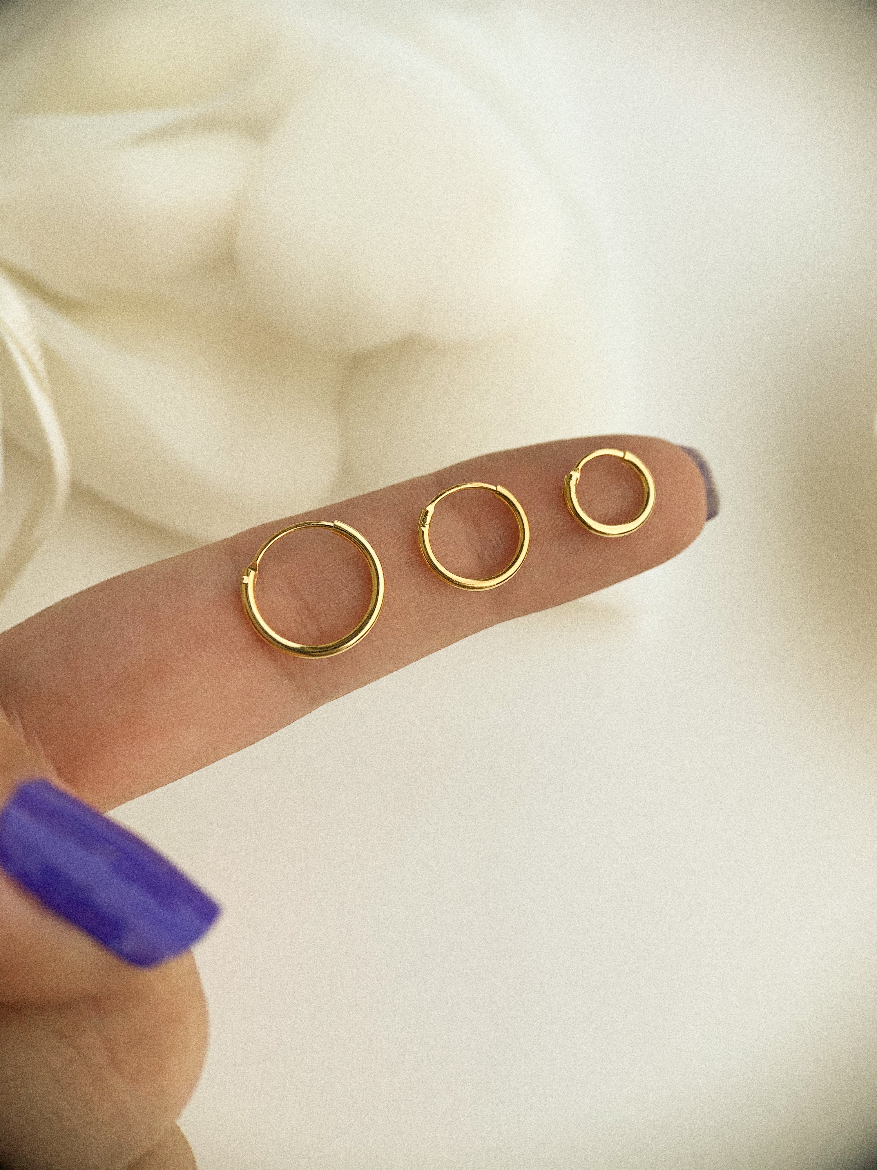 Argolinha Básica - Dourada