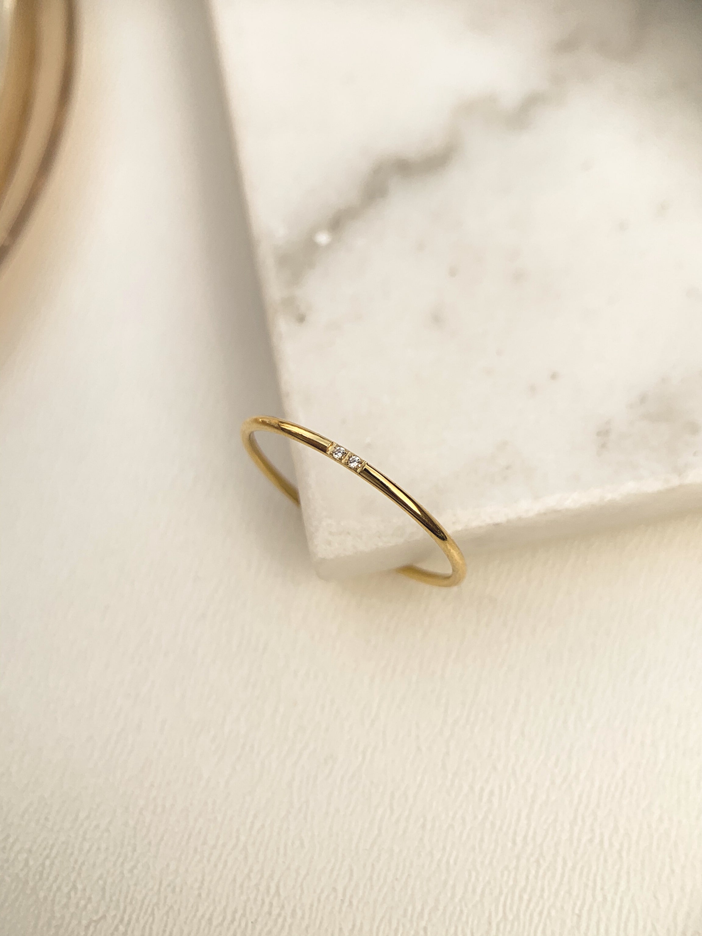 Aliancinha Pedrinhas - Dourada