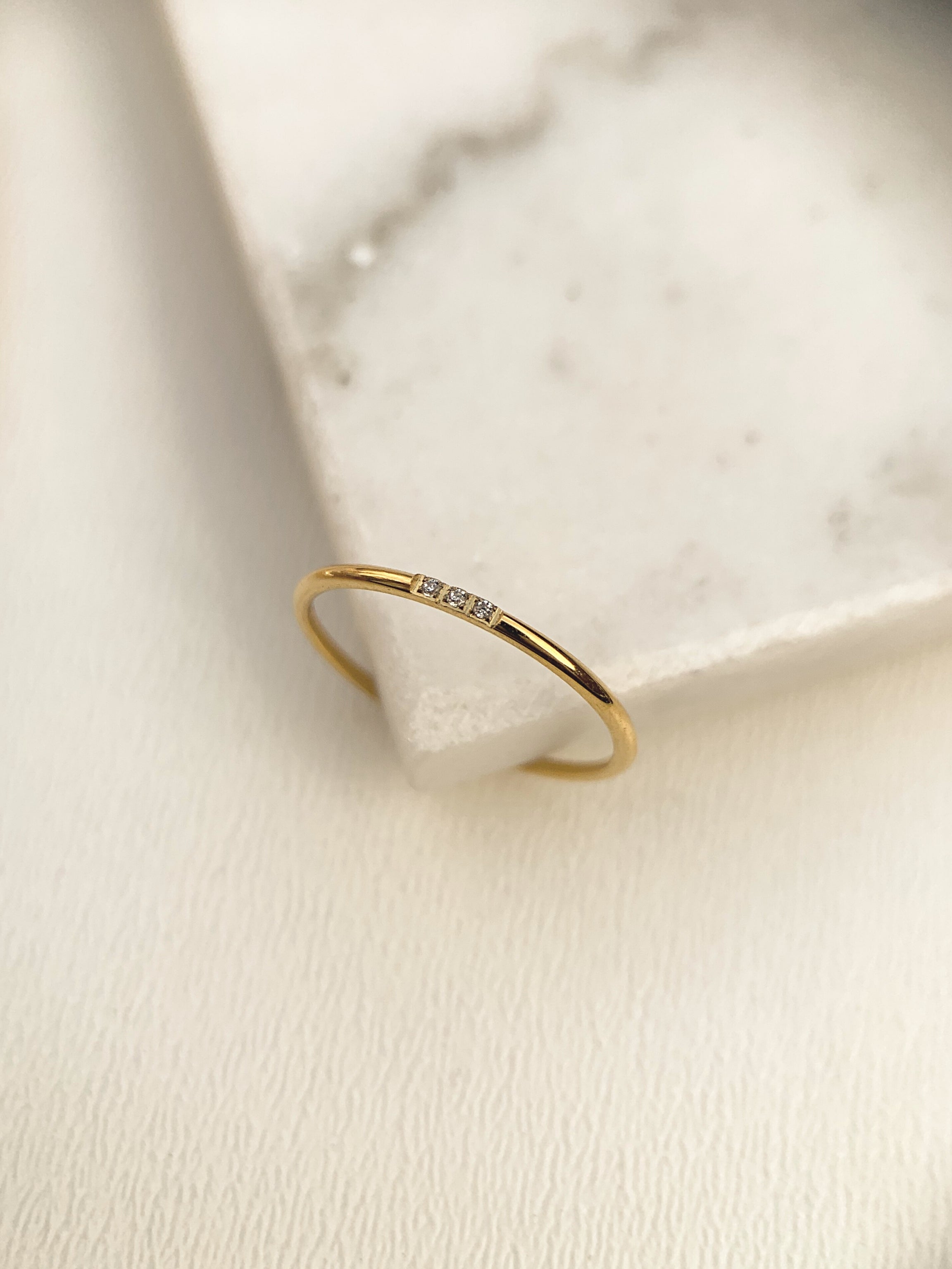 Aliancinha Pedrinhas - Dourada