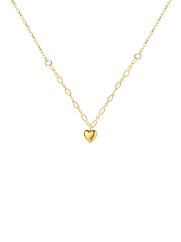 Colar Heart - Dourado