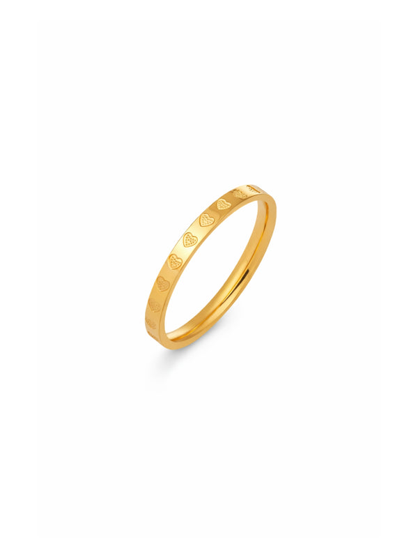 Anel Love - Dourado