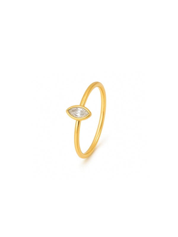 Anel Diamond - Dourado