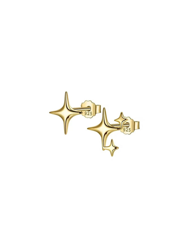 Brinco Estrelas - Dourado
