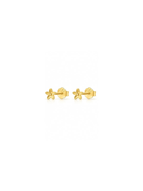 Brinco Mini Florzinha - Dourado