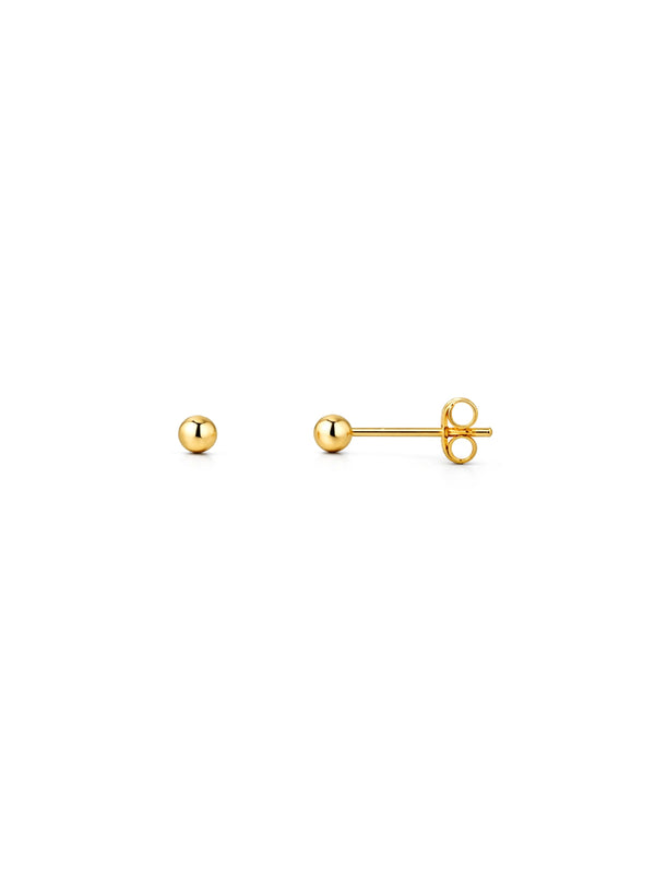 Brinco de Bolinha - Dourado