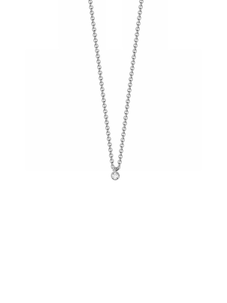Colar Mini Ponto de Luz - Prata 925