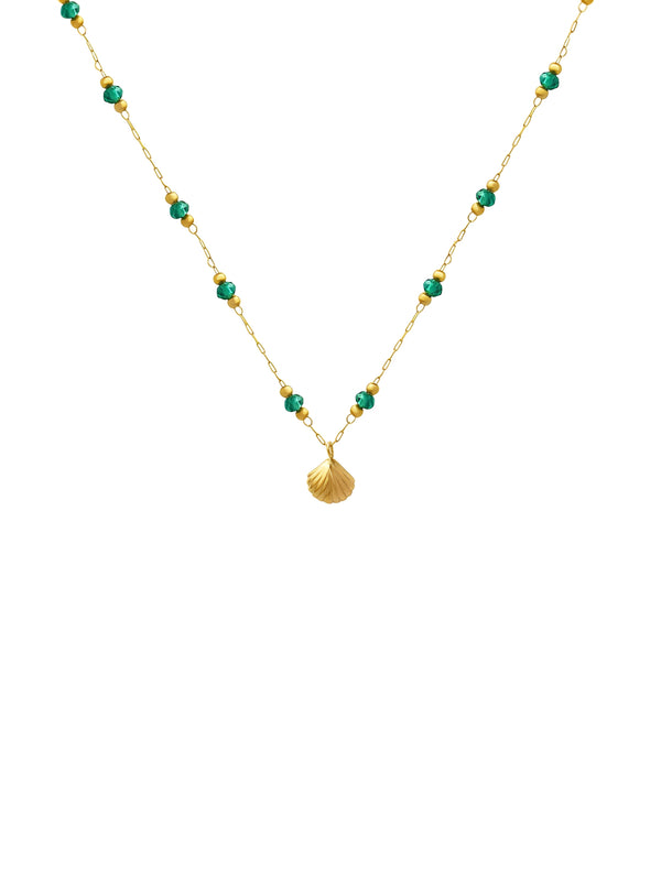 Colar Concha - Dourado