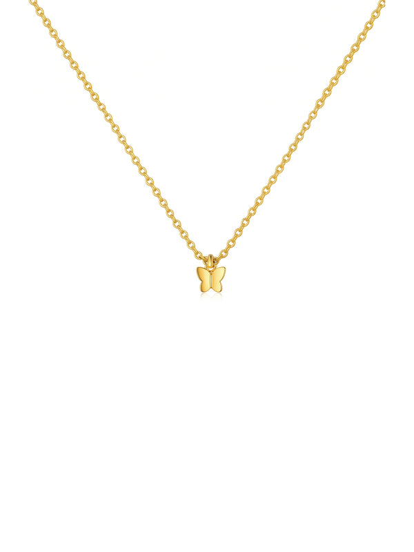 Colar Mini Borboletinha - Dourado