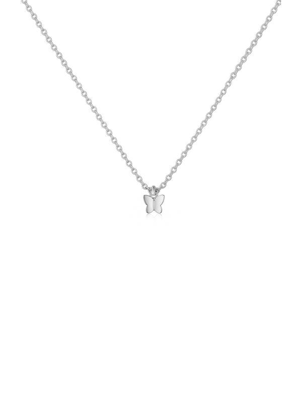 Colar Mini Borboletinha - Prata 925