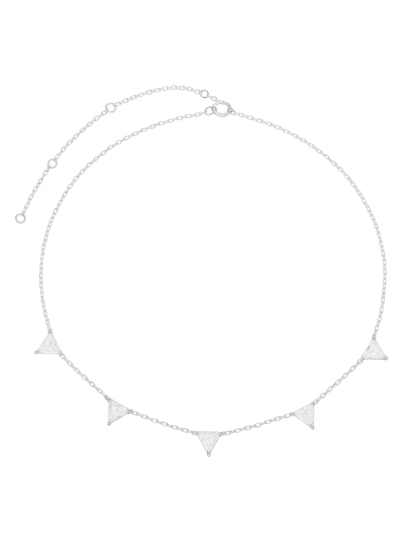 Choker Triângulo - Prata 925