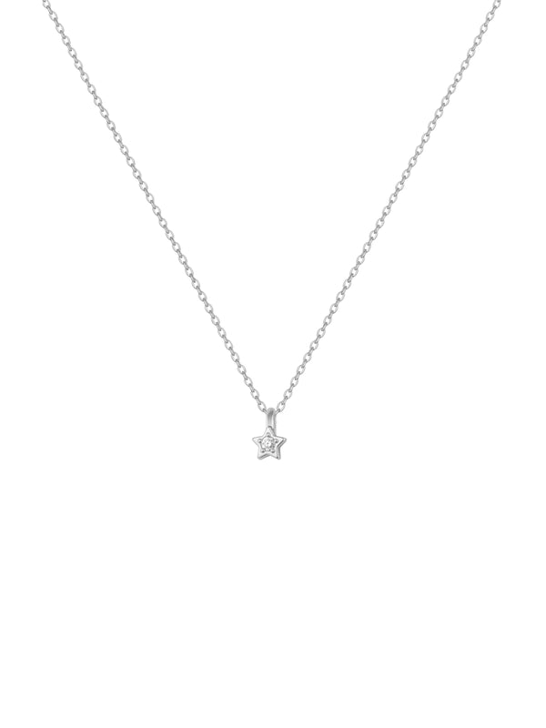Colar Micro Estrela - Prata 925
