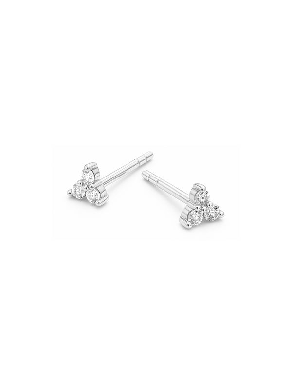 Brinco Três Pedrinhas - Prata 925
