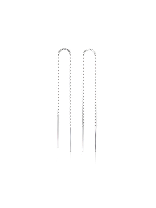 Brinco Veneziana Dois Pinos - Prata 925
