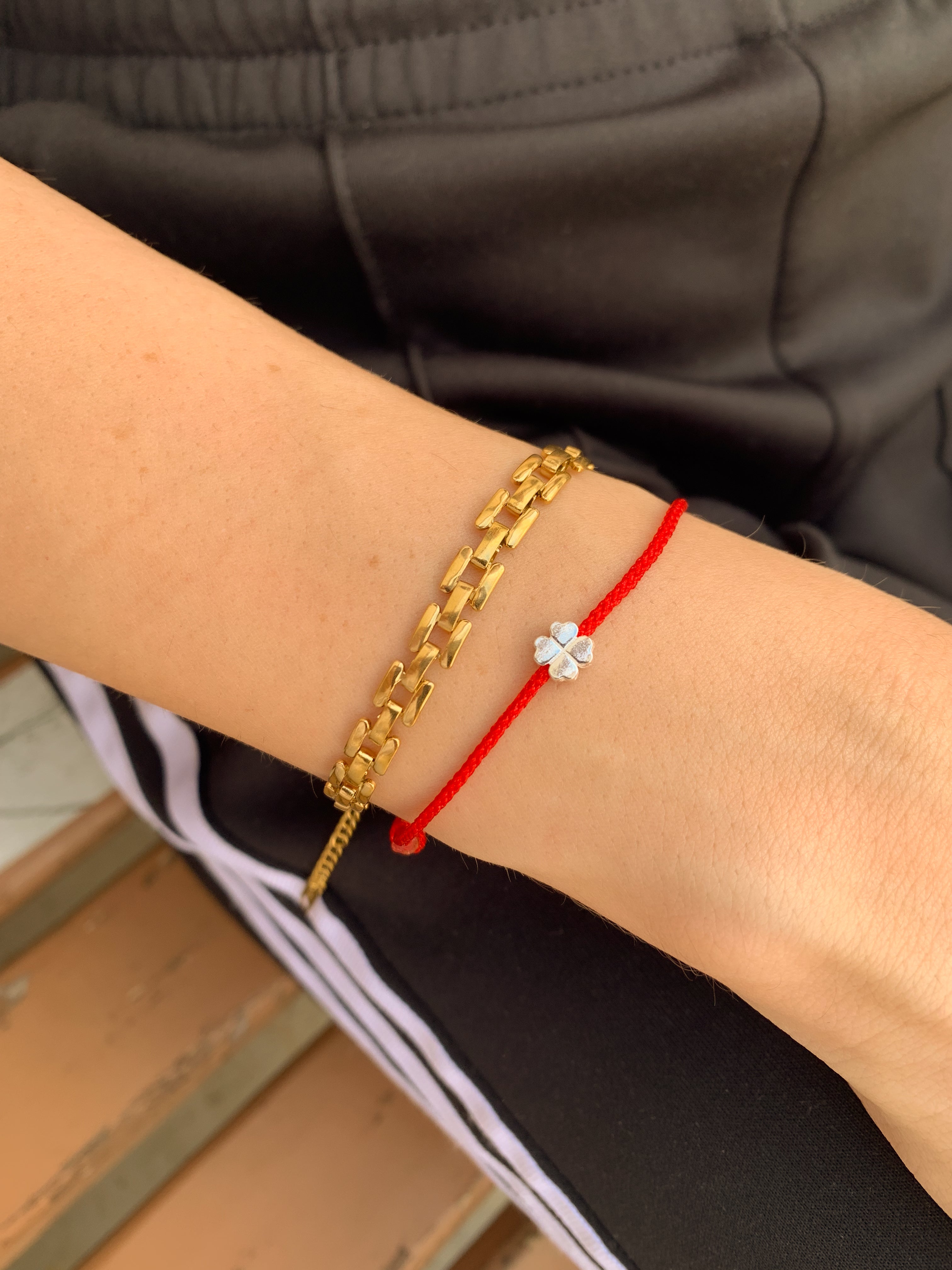 Pulseira Clock - Dourada