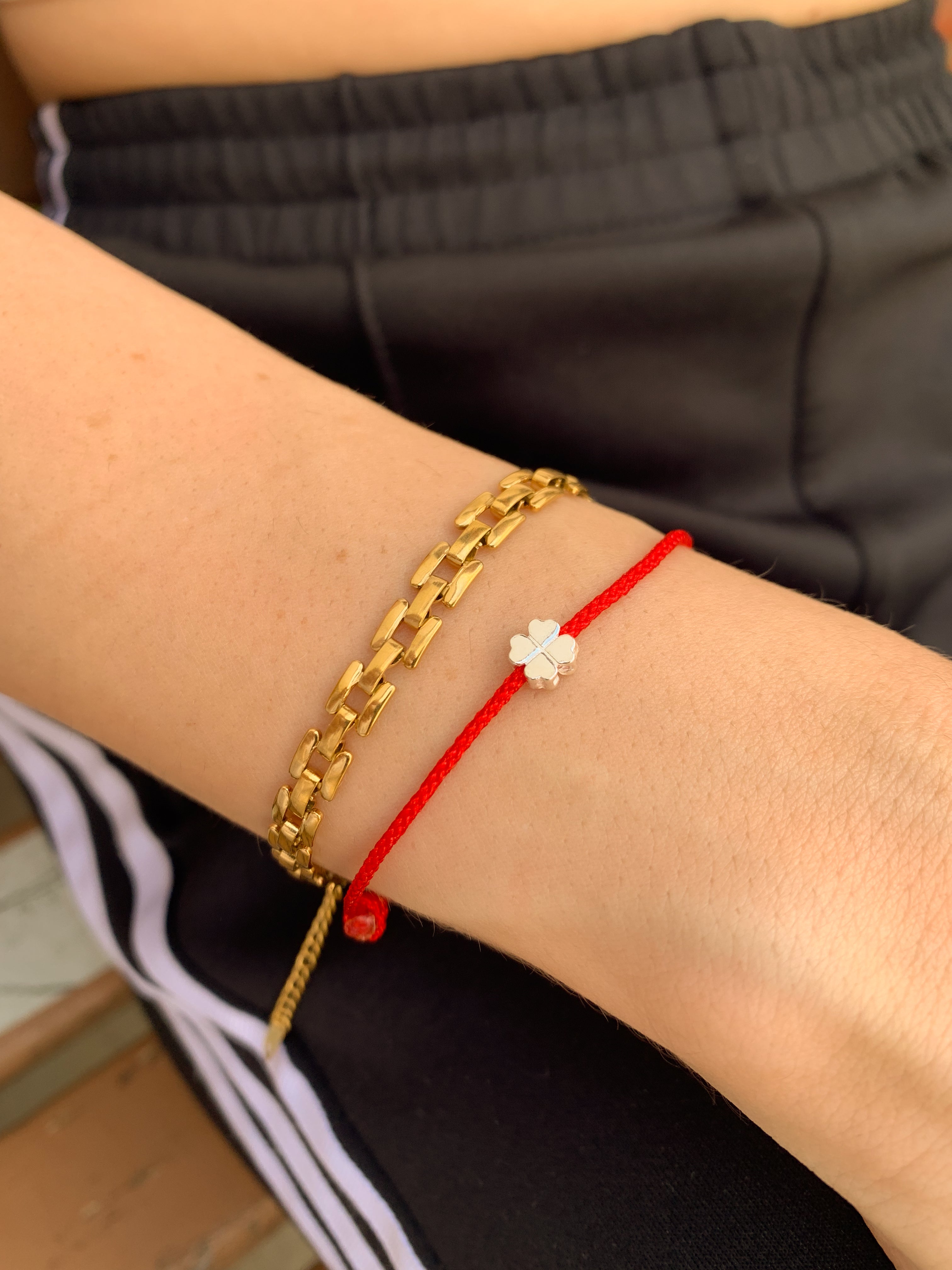 Pulseira Clock - Dourada