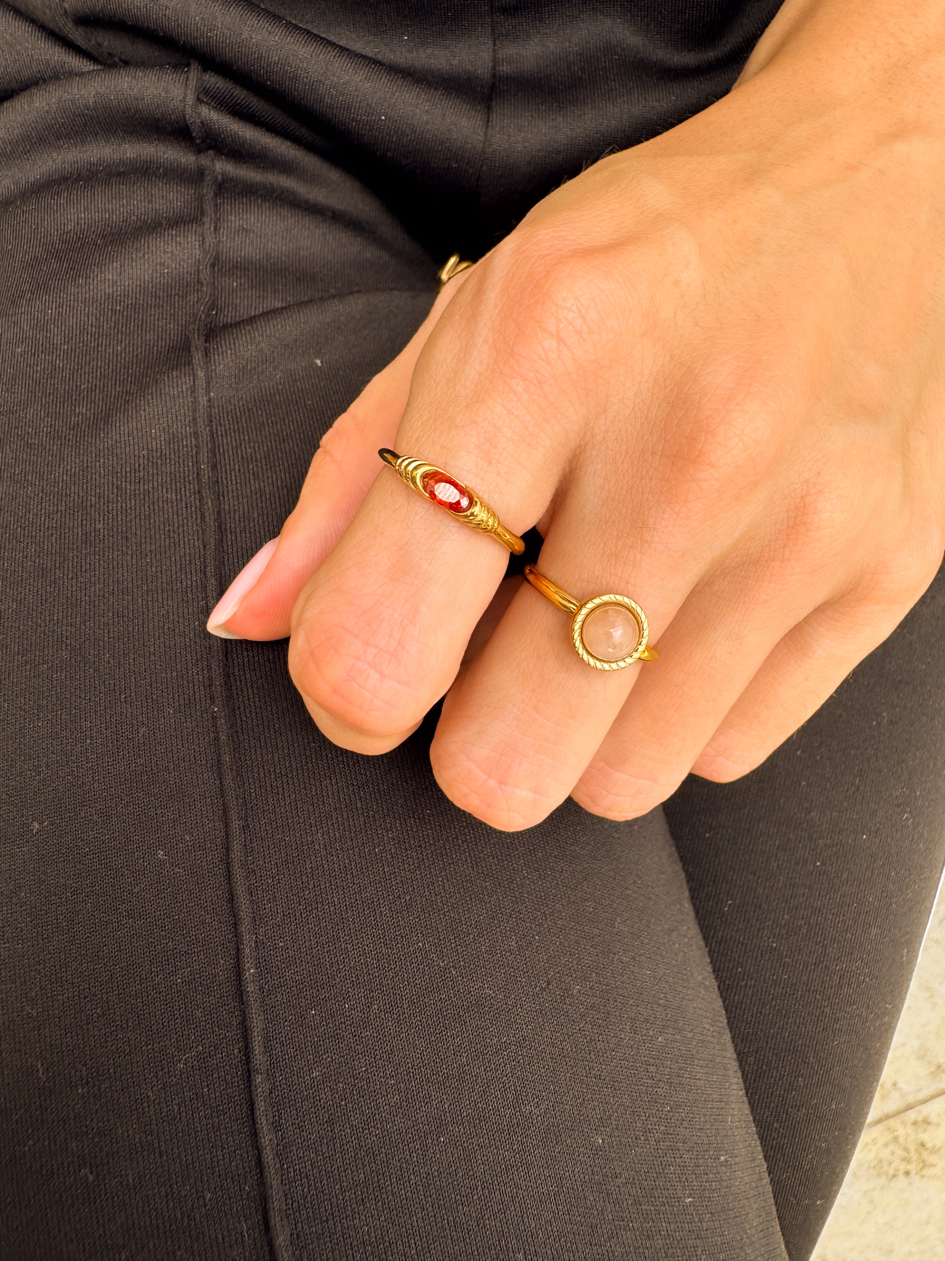 Anel Red - Dourado