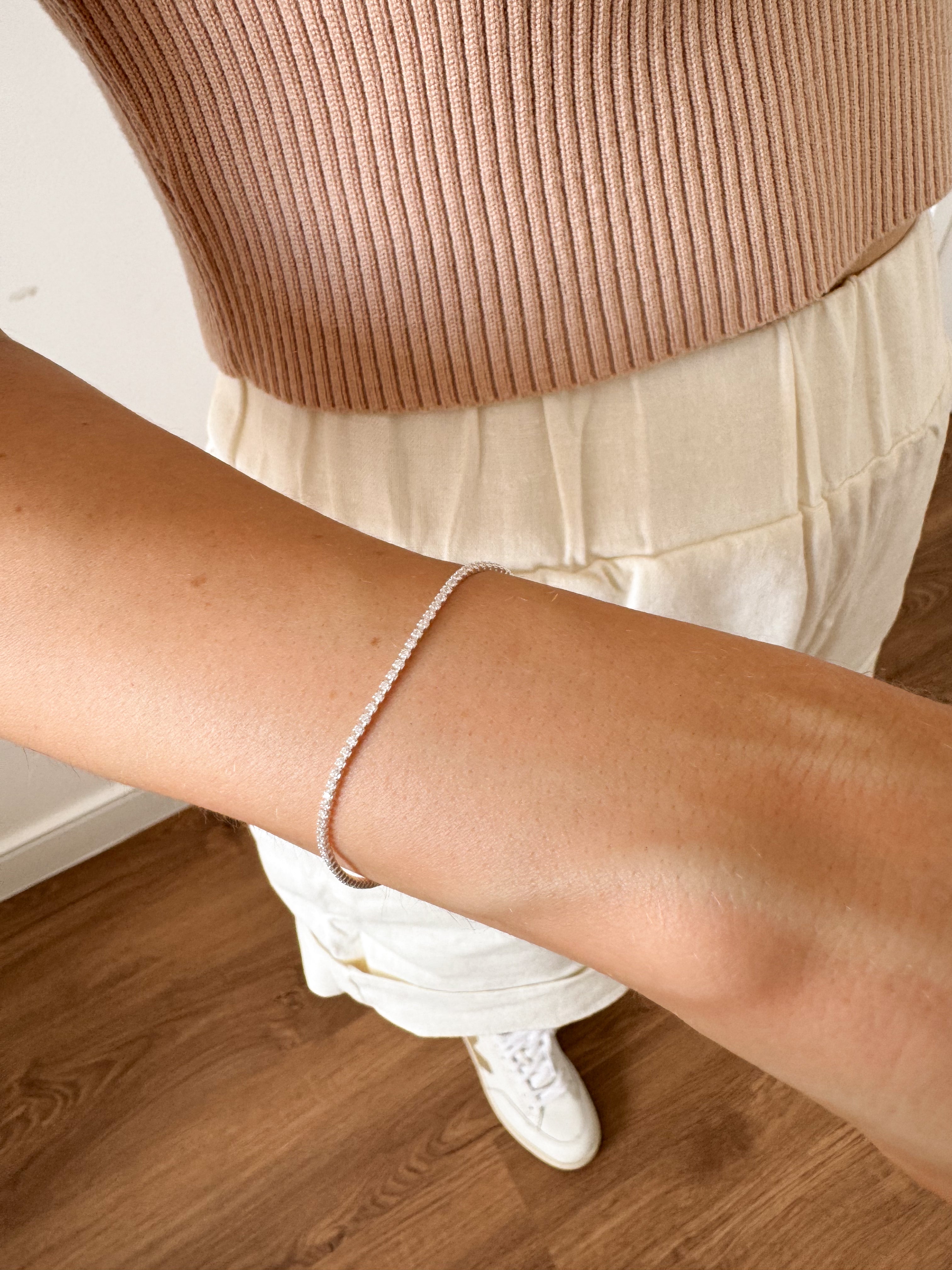 Pulseira Riviera - Prata 925