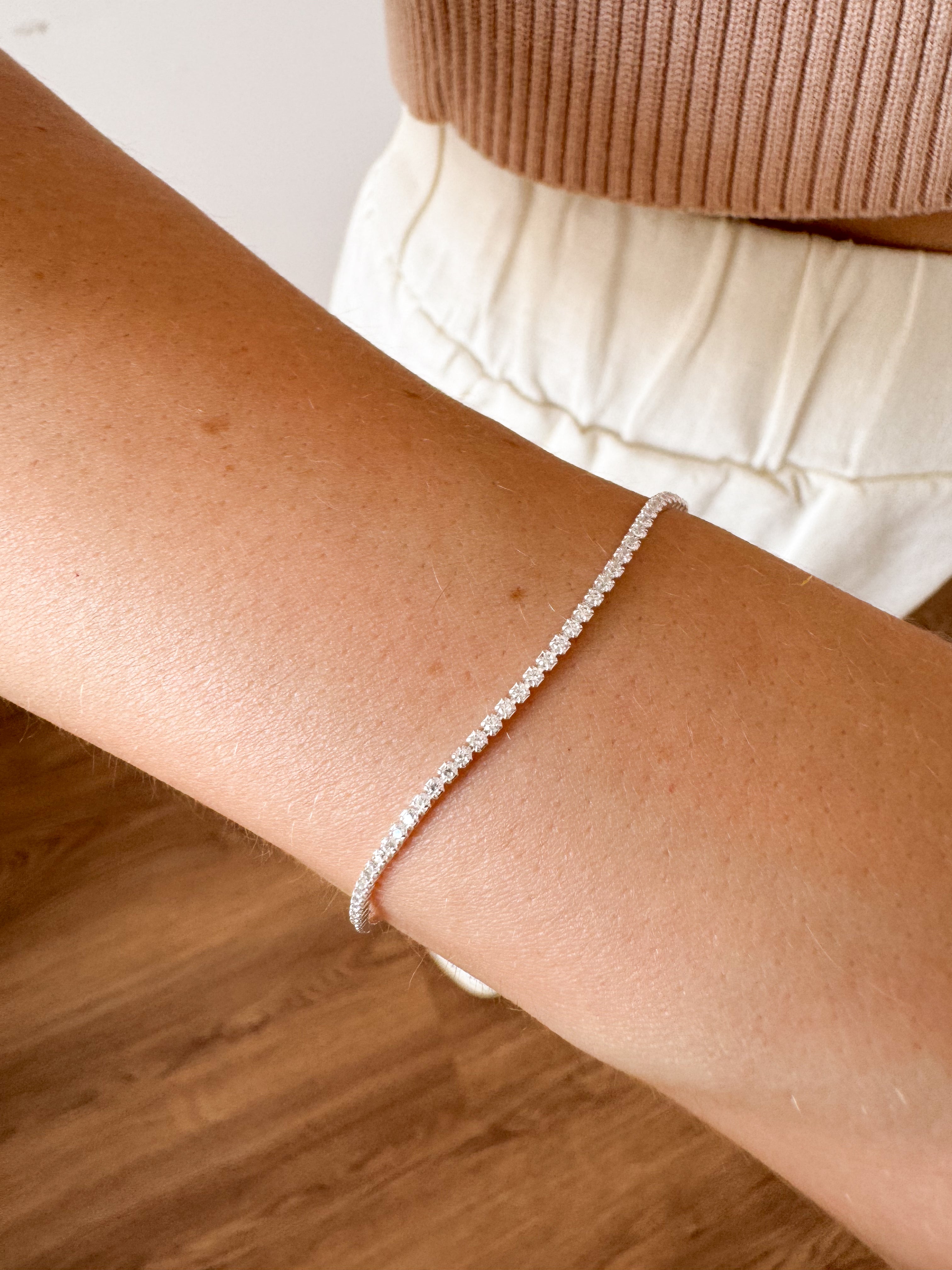 Pulseira Riviera - Prata 925