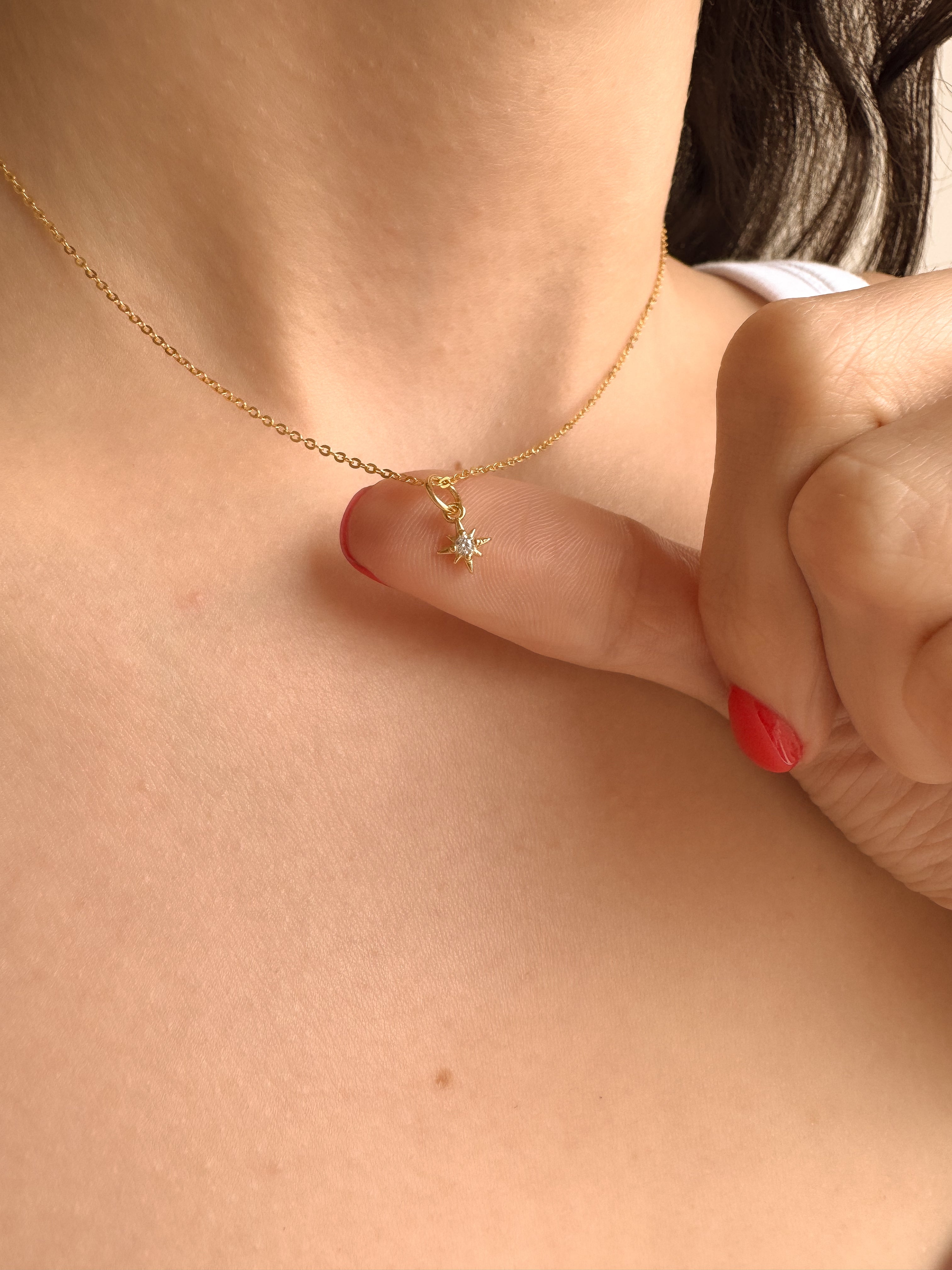 Pingente Estelar - Dourado