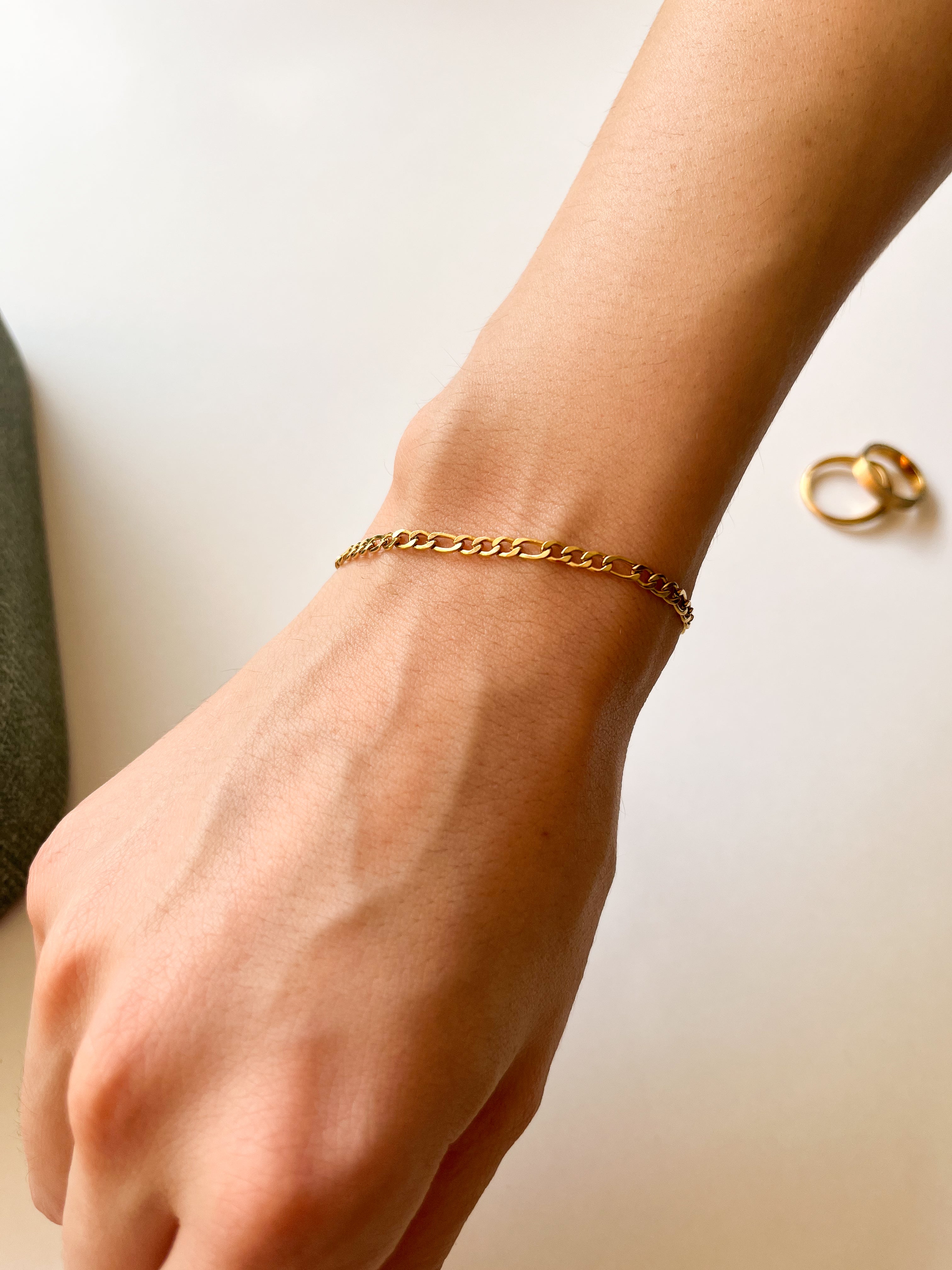 Pulseira Fígaro - Dourada