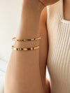 Bracelete Liso 3mm - Dourado