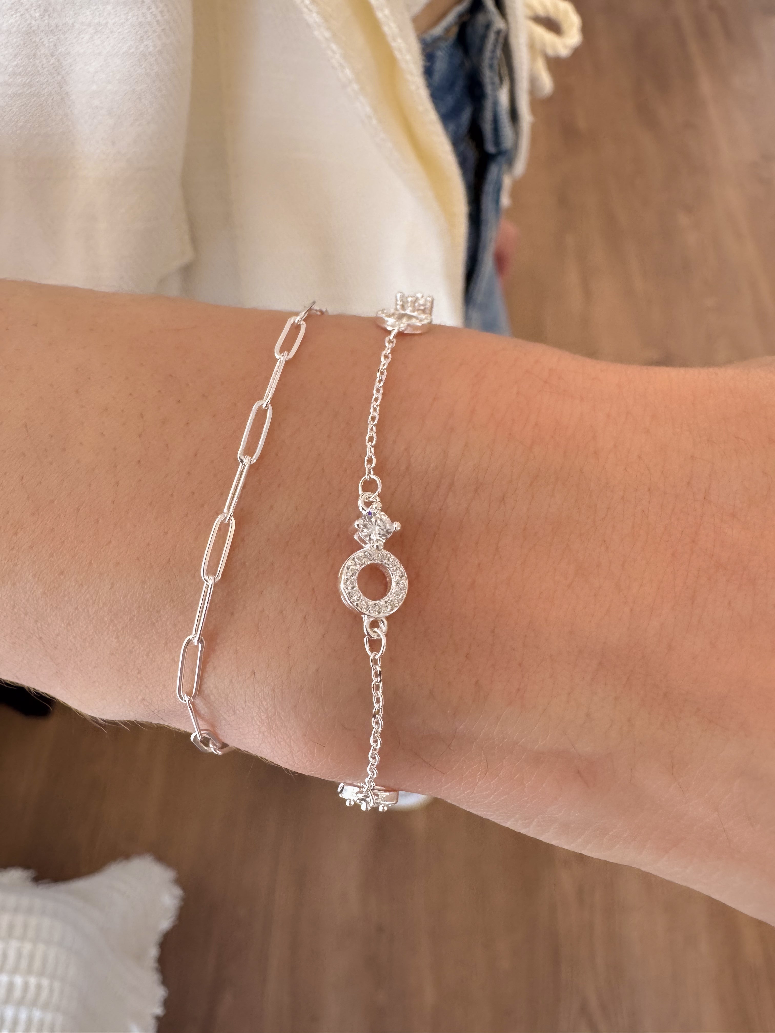 Pulseira Elos - Prata 925