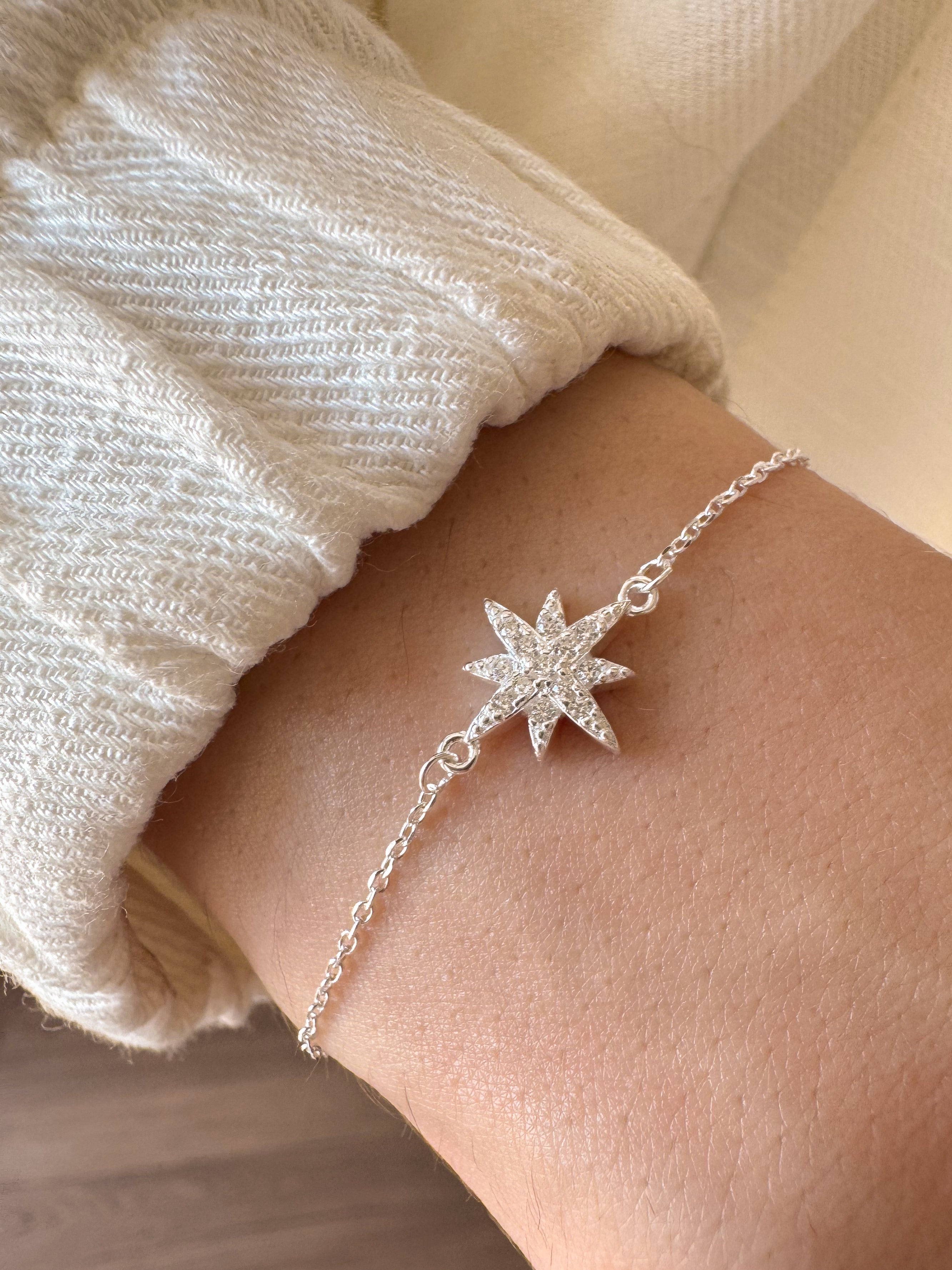 Pulseira Rosa dos Ventos - Prata 925