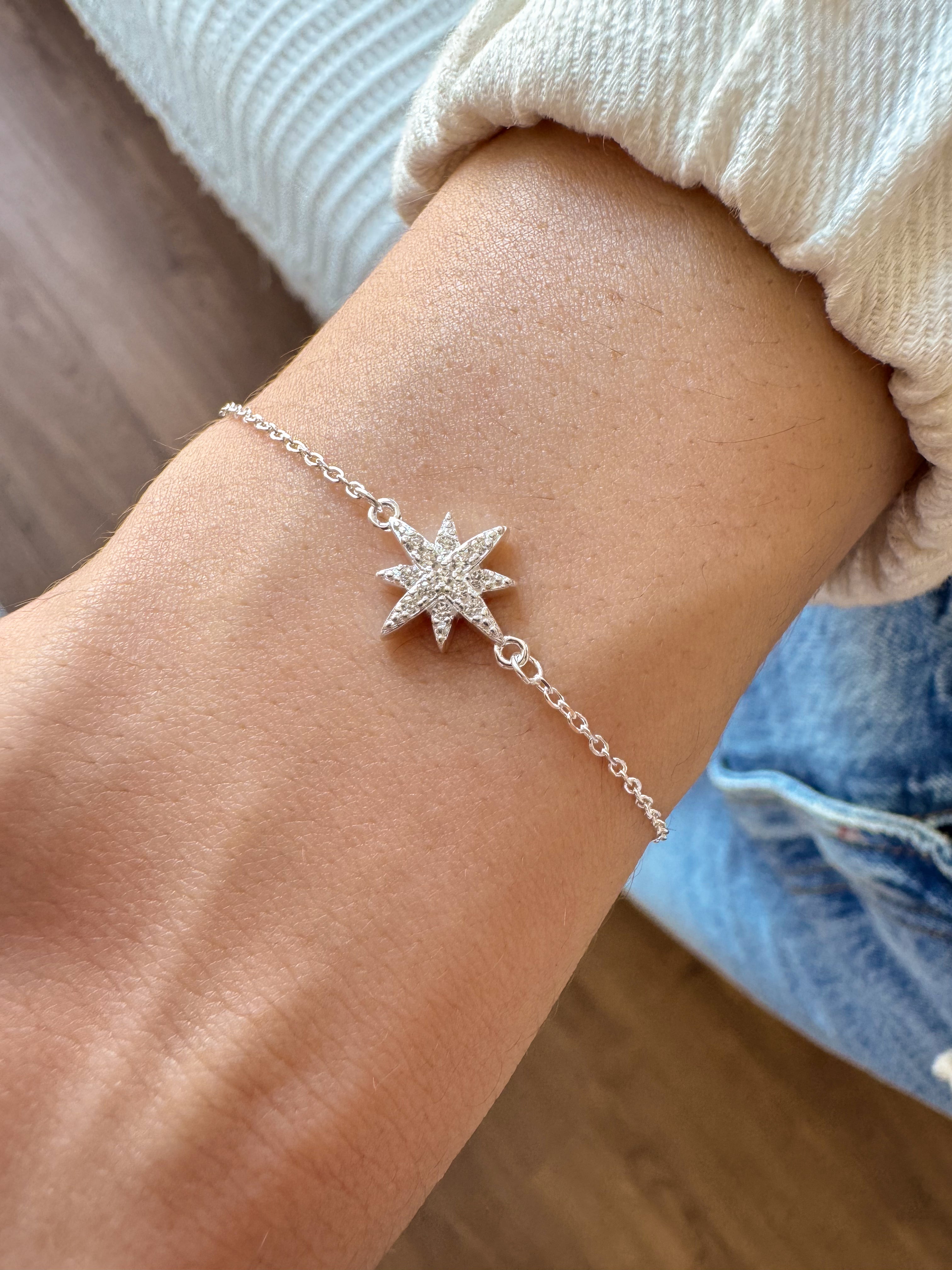 Pulseira Rosa dos Ventos - Prata 925