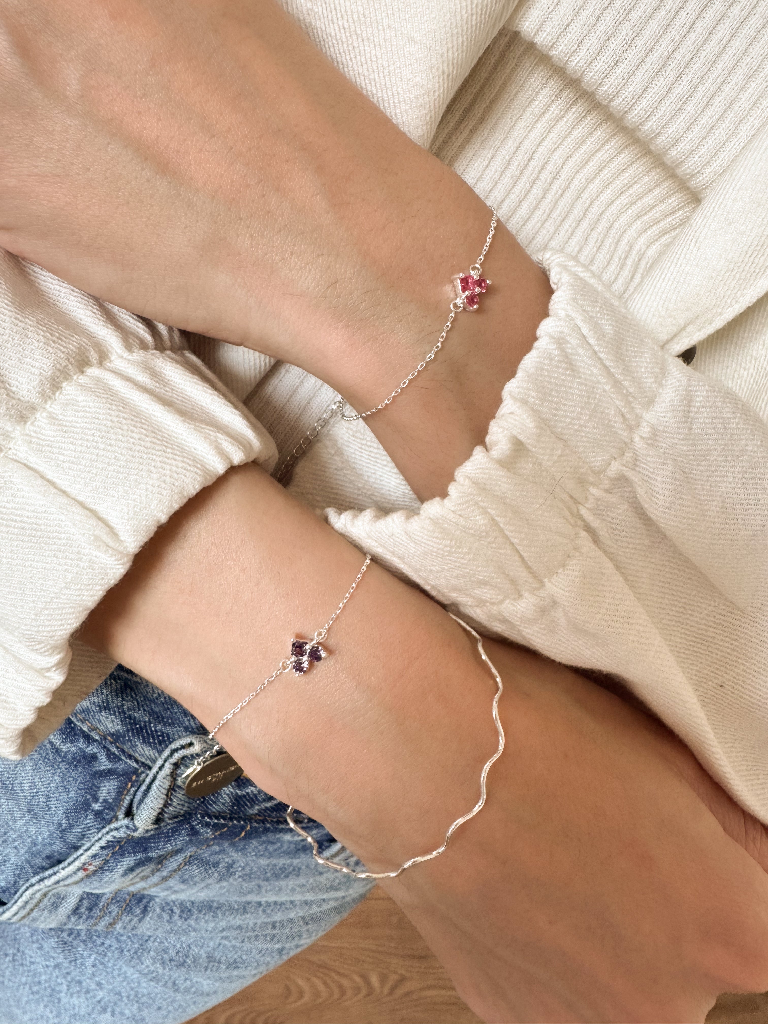 Bracelete Ondulado - Prata 925