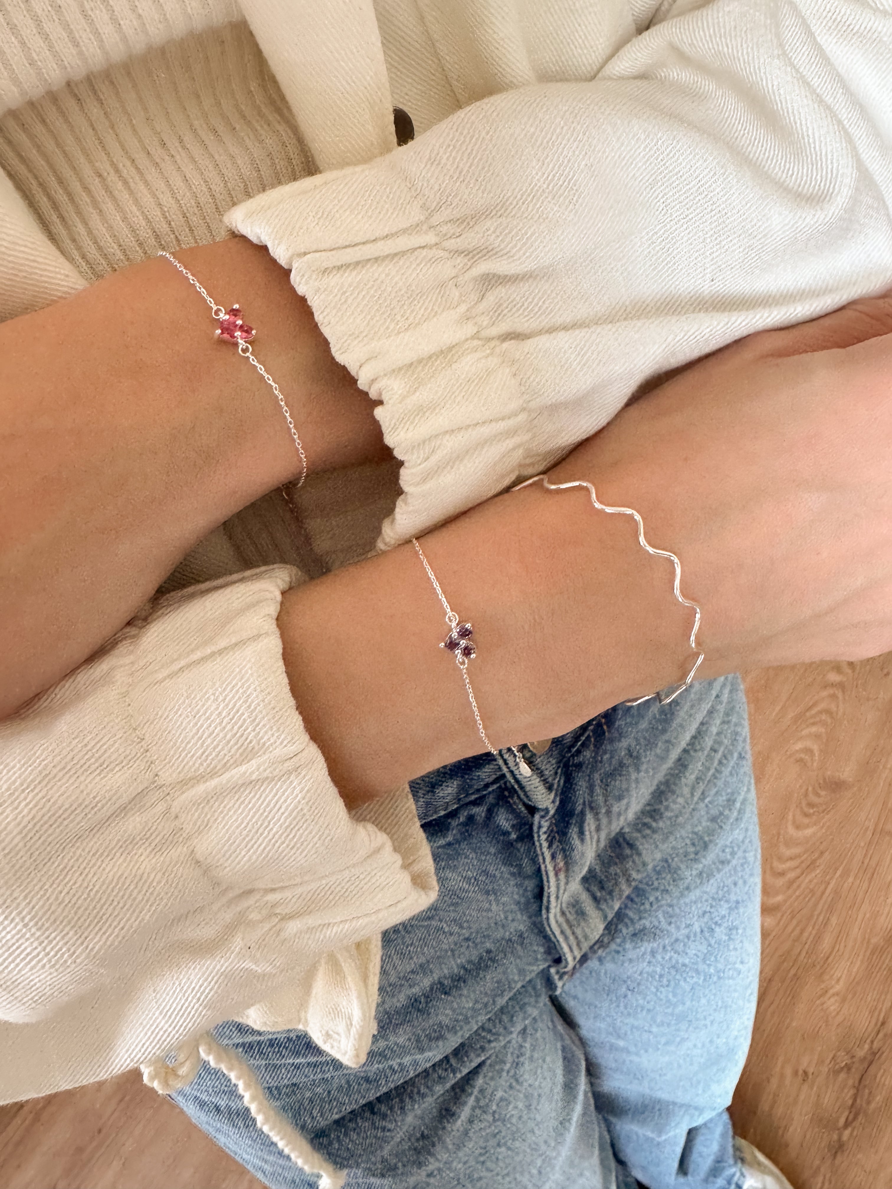 Bracelete Ondulado - Prata 925