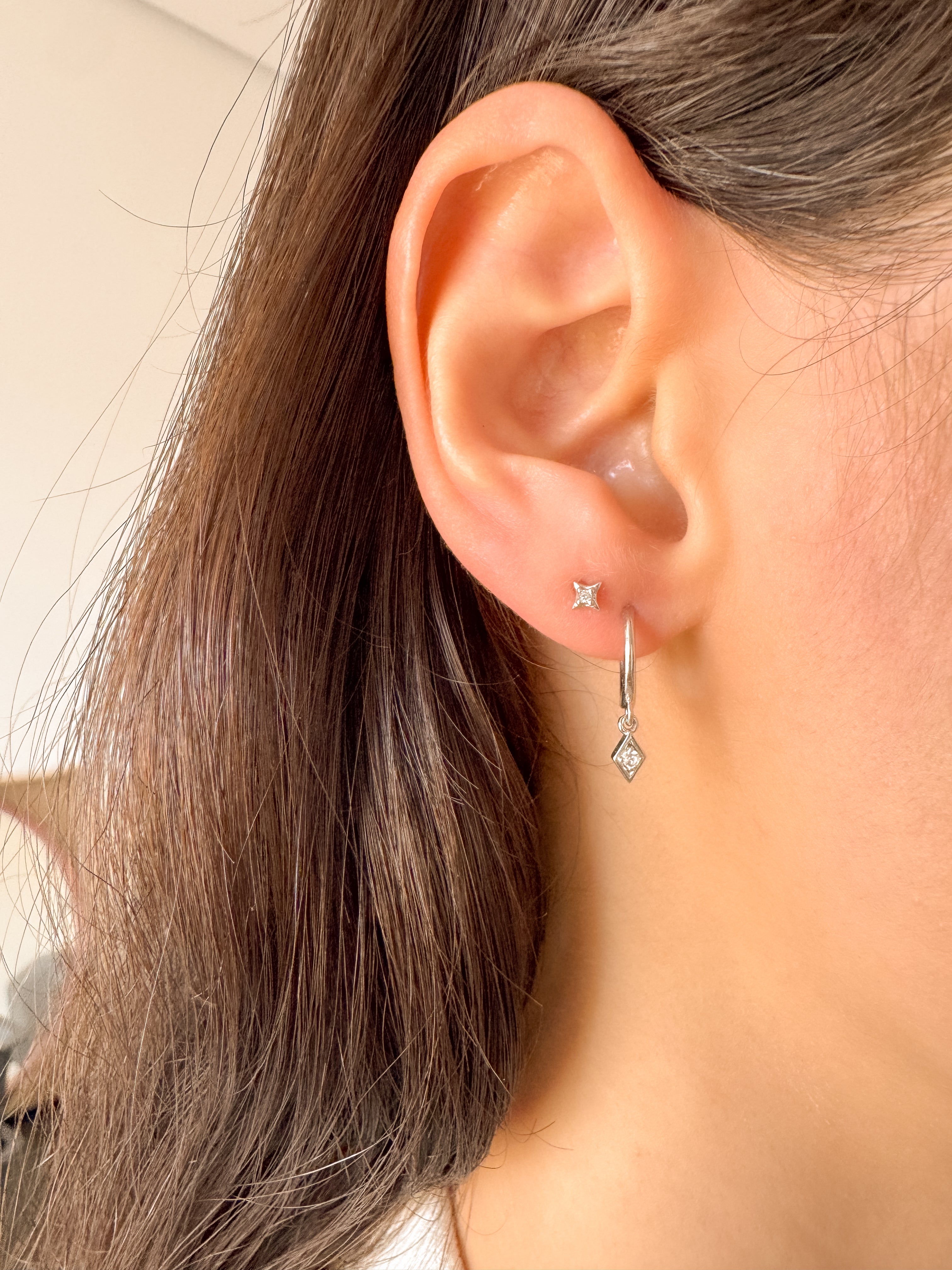 Argola Pipa - Prata 925