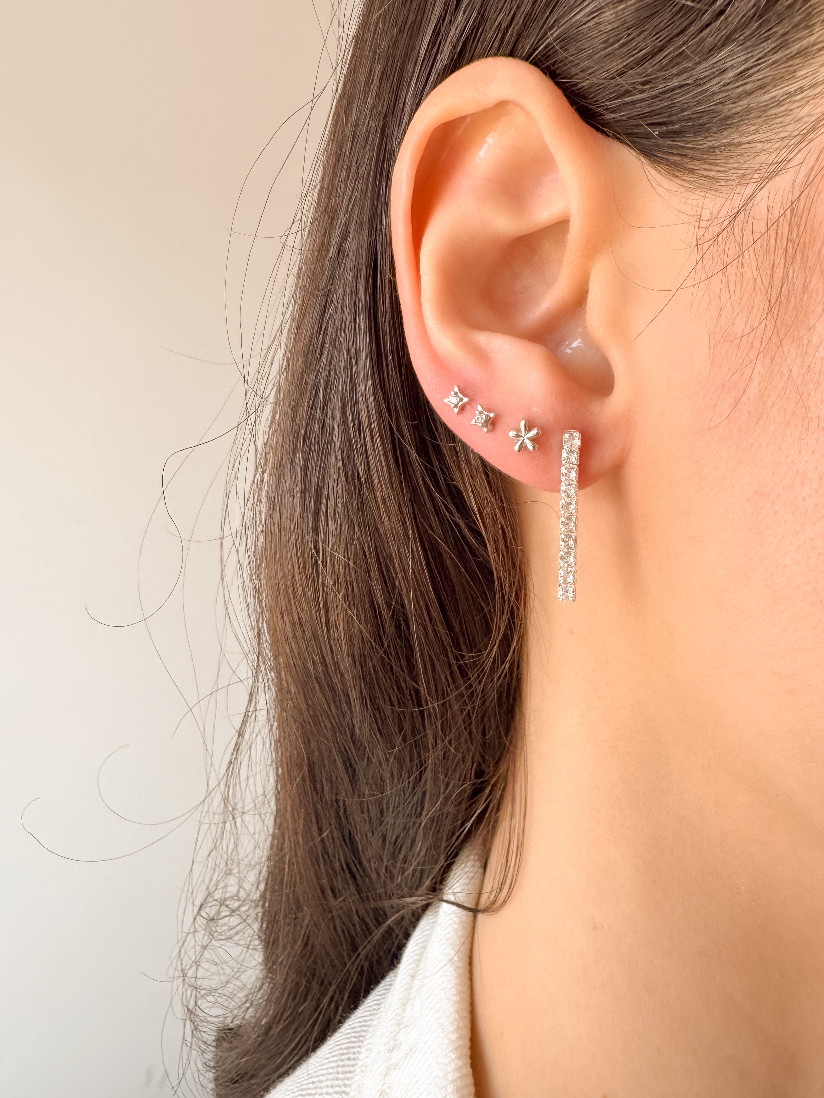 Brinco Riviera - Prata 925