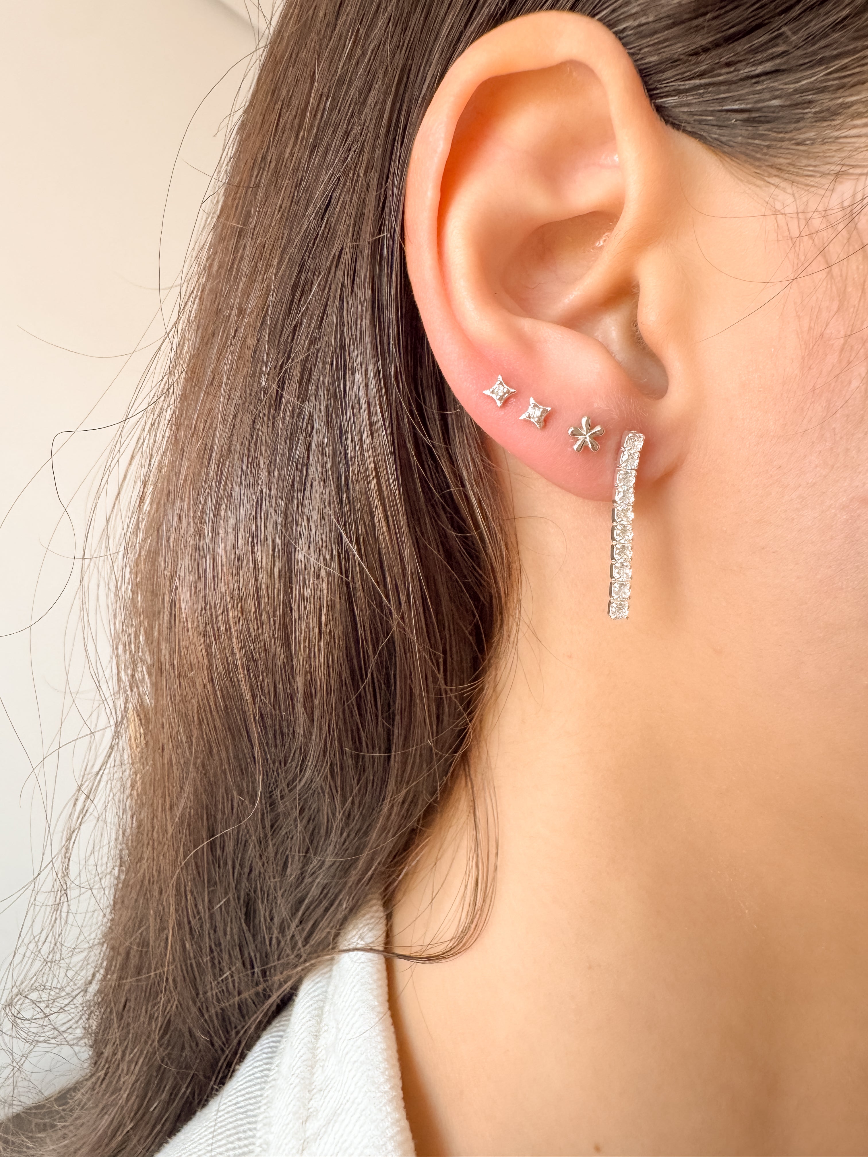 Brinco Riviera - Prata 925