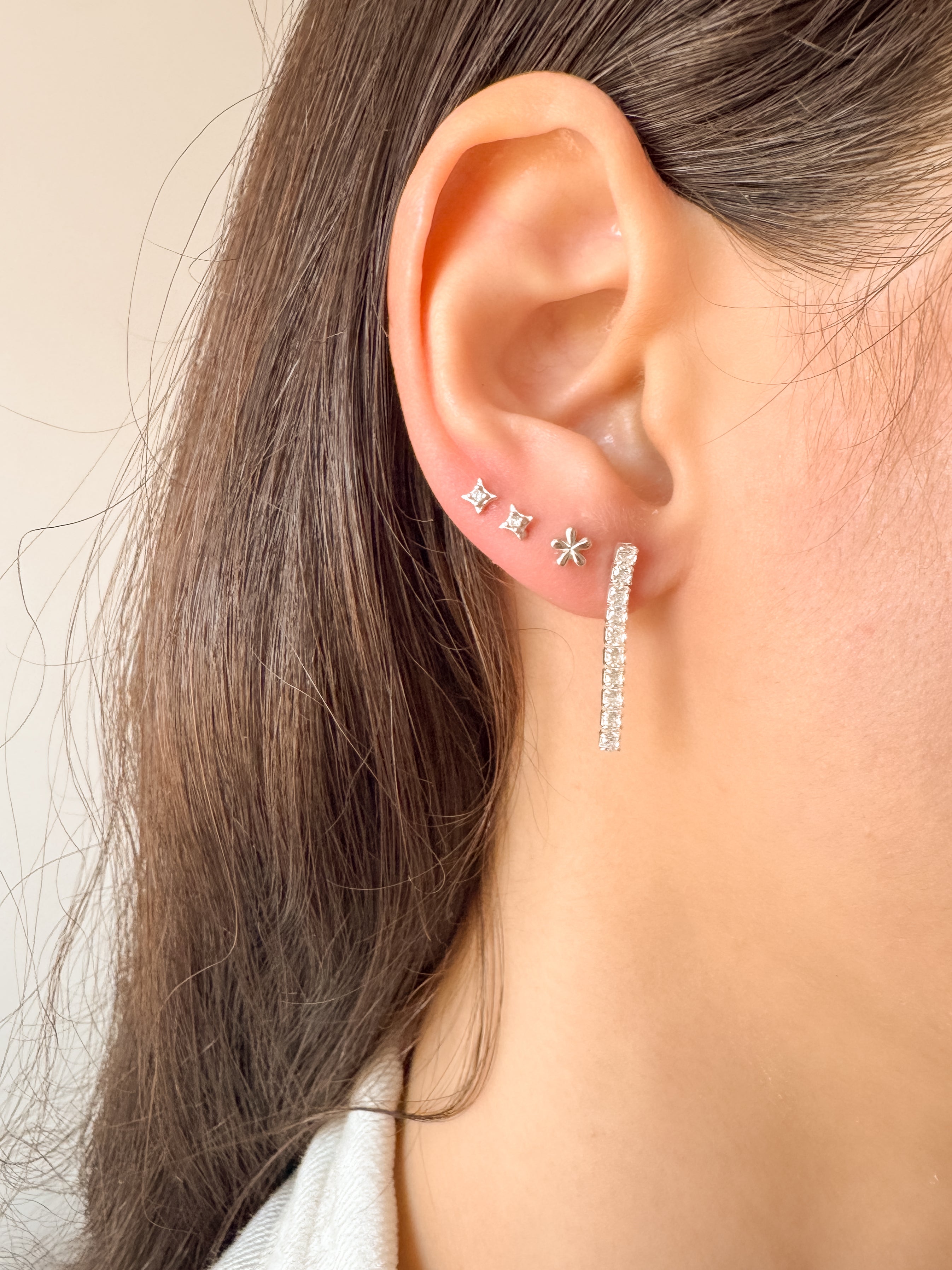 Brinco Riviera - Prata 925