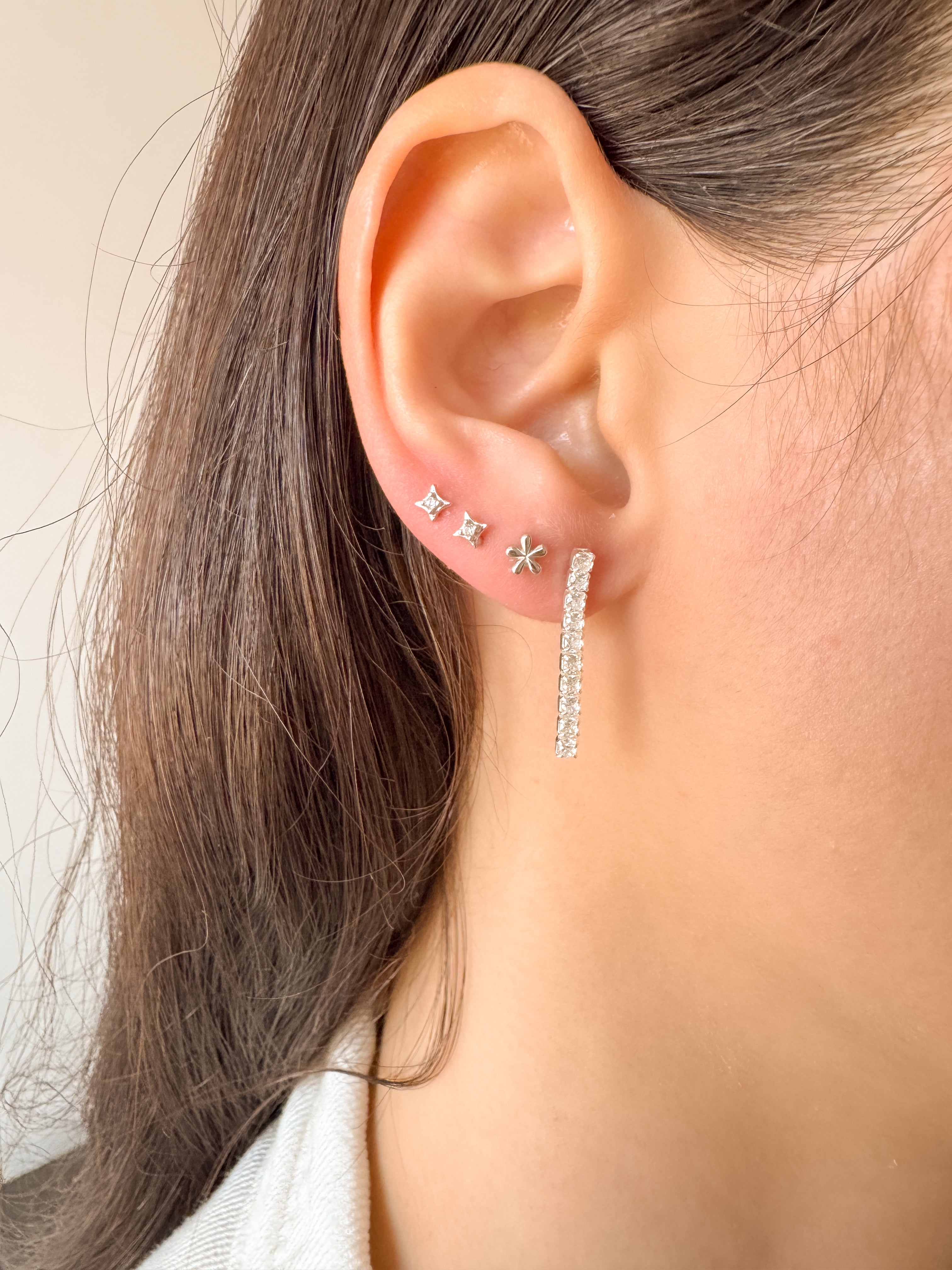 Brinco Riviera - Prata 925