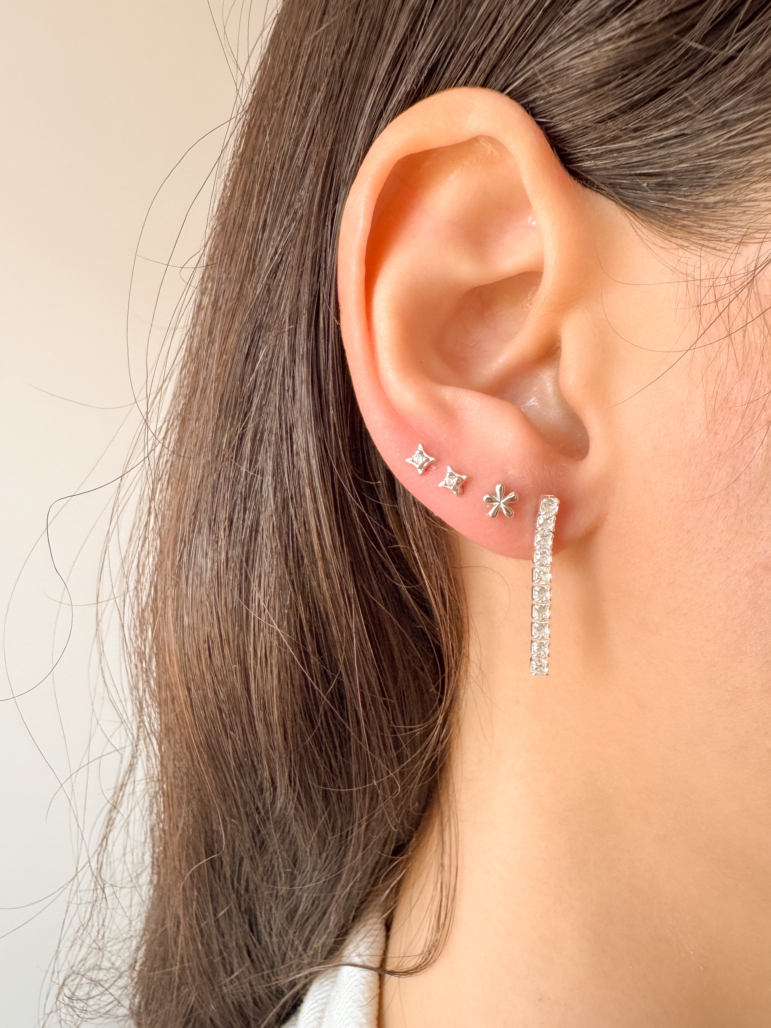 Brinco Riviera - Prata 925