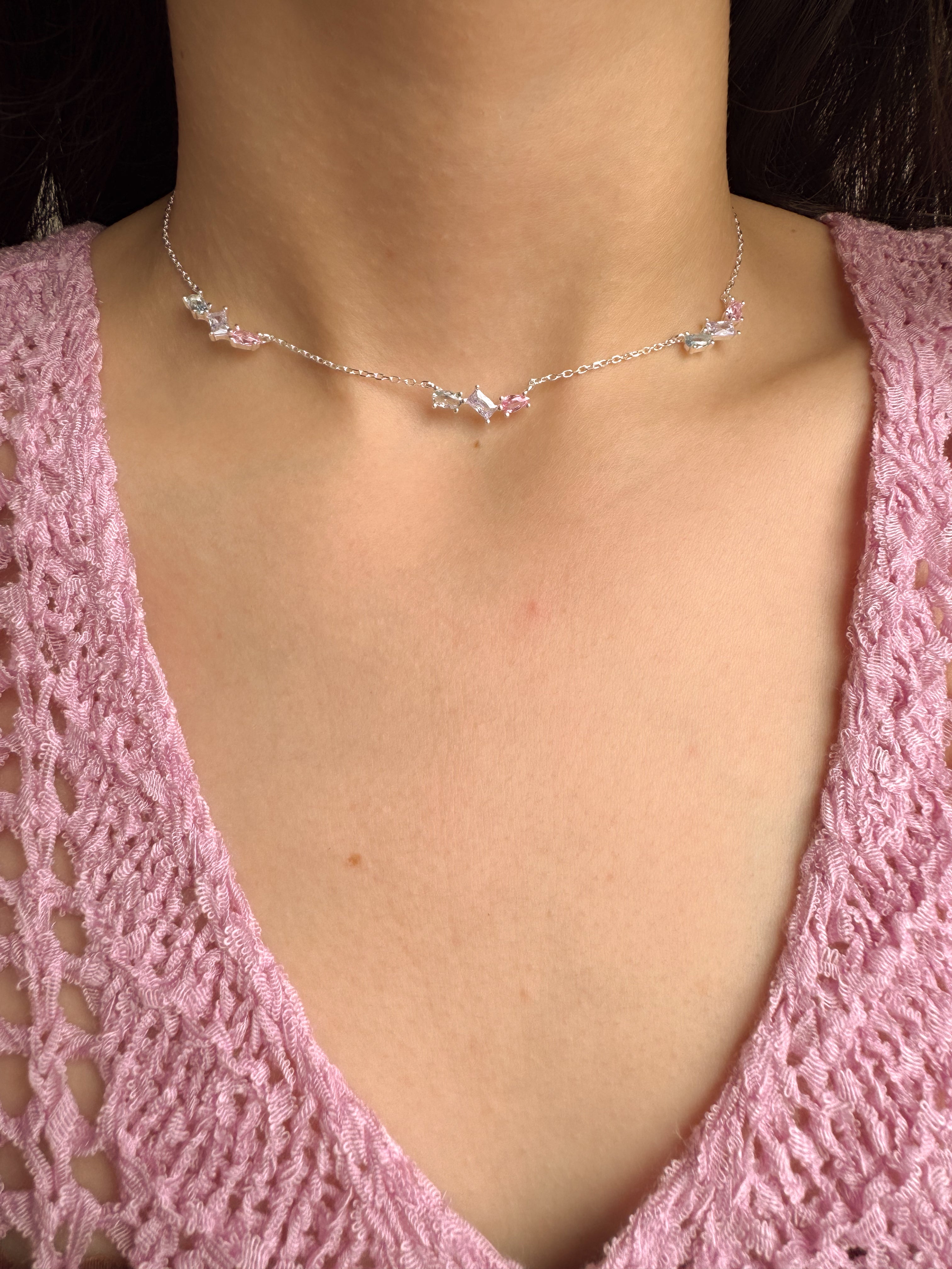 Choker Colors - Prata 925