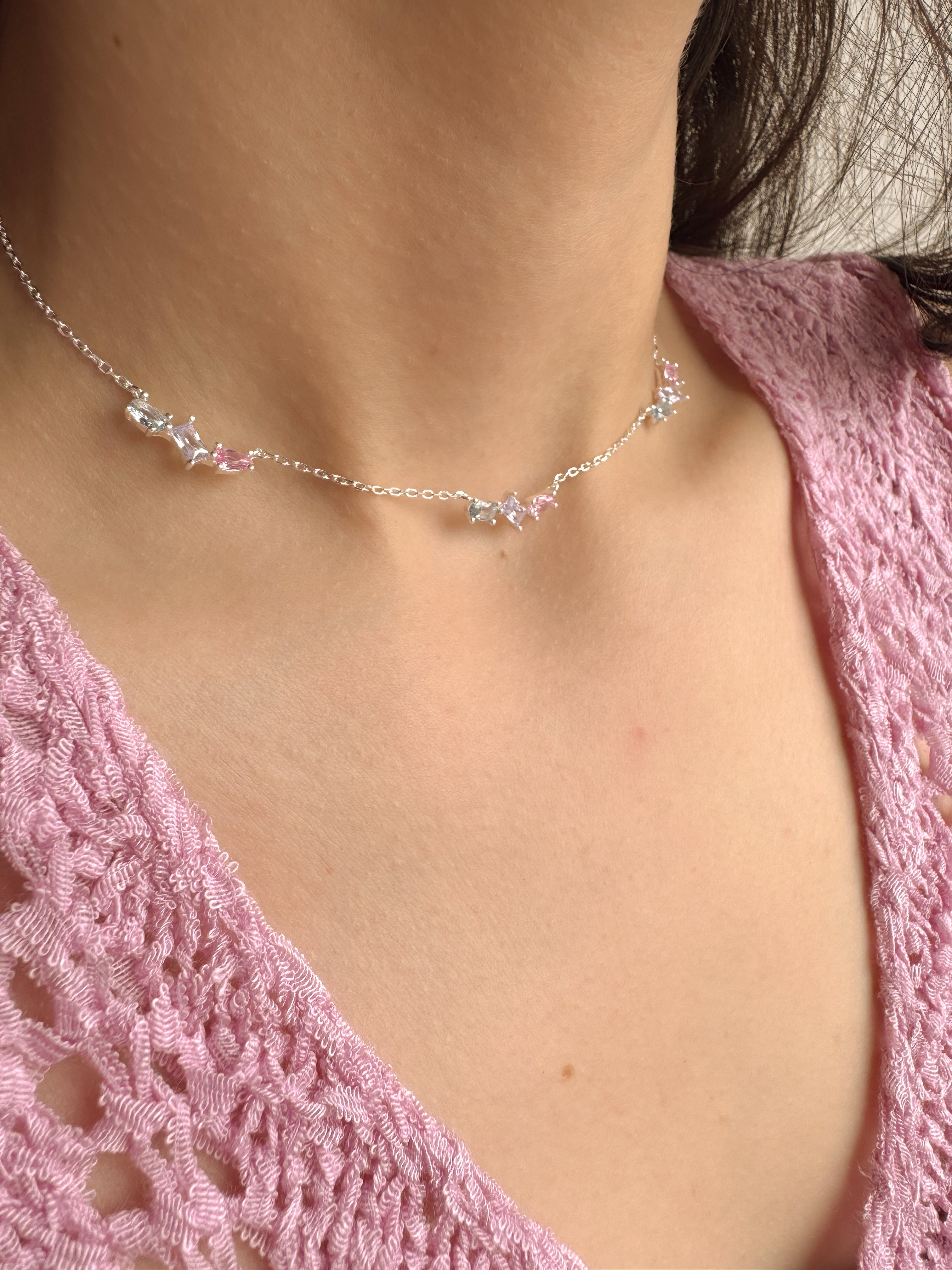 Choker Colors - Prata 925