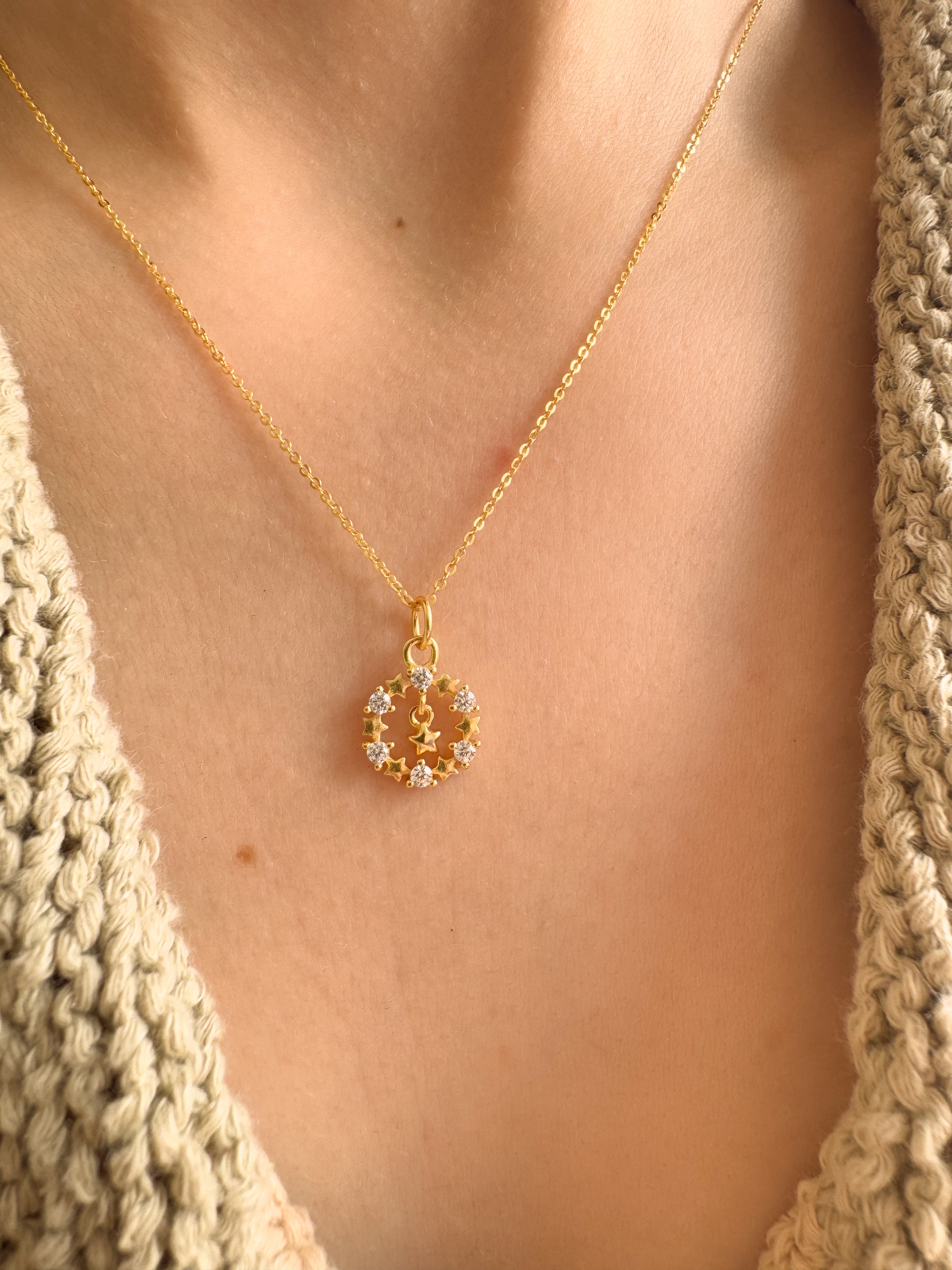Colar Star - Dourado