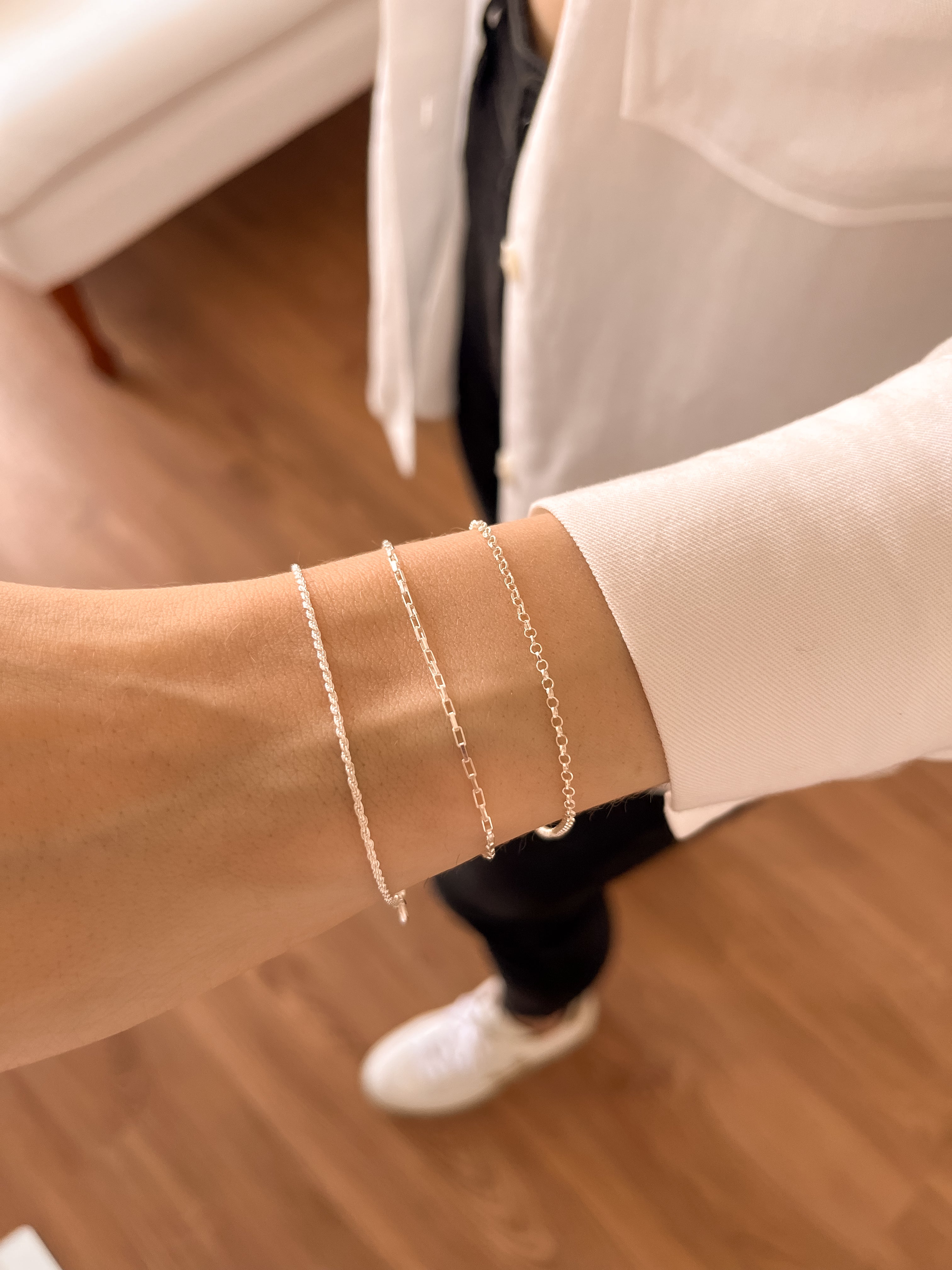 Pulseira Elos Portugueses - Prata 925