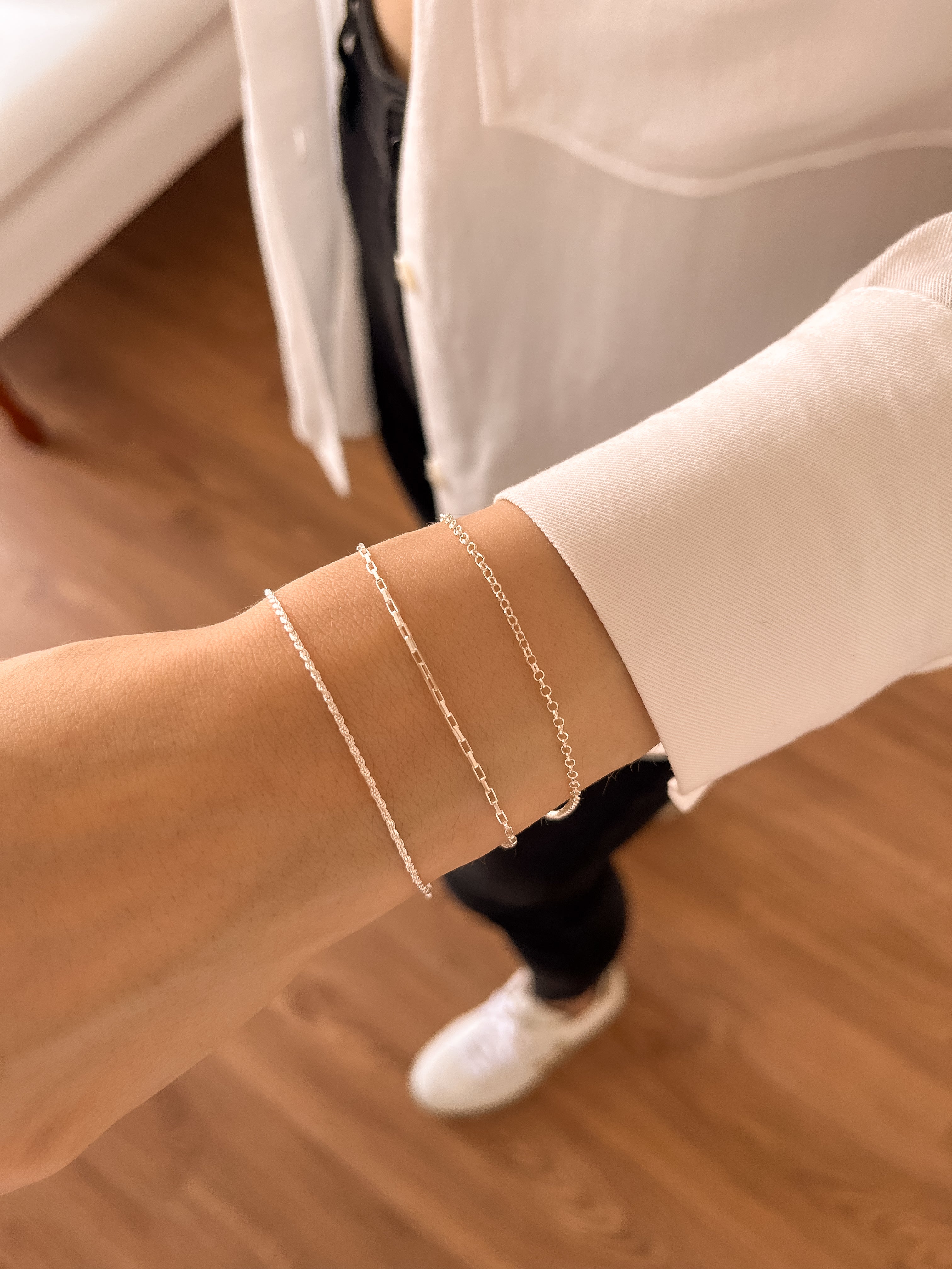 Pulseira Elos Portugueses - Prata 925